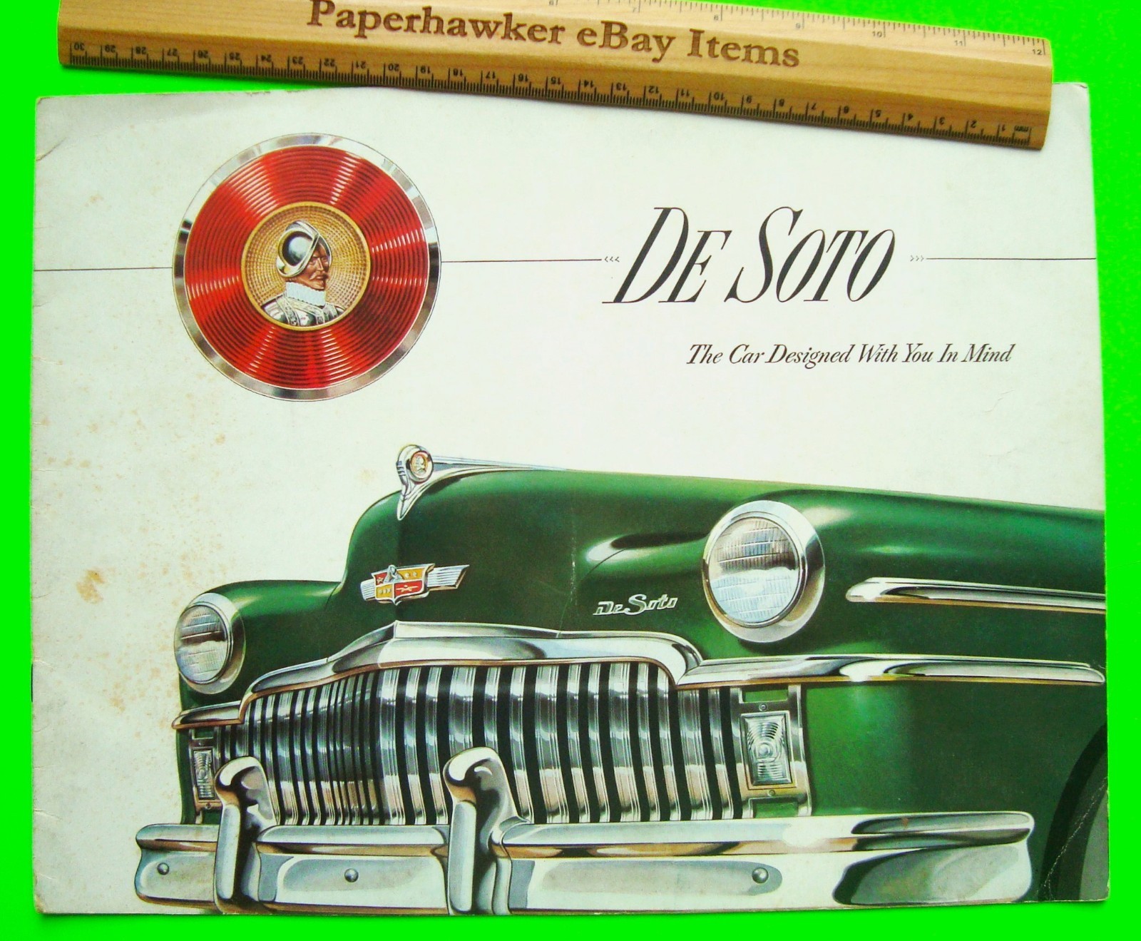 1949 DESOTO HUGE PRESTIGE 12-pg CATALOG Brochure CONVERTIBLE Carry All SUBURBAN