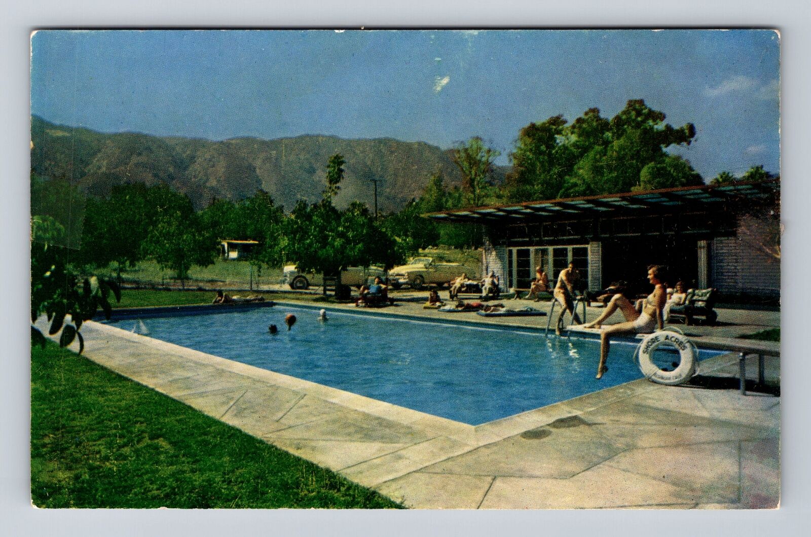 CA-California, Shore Acres Lodge, Advertisement, Antique, Vintage Postcard