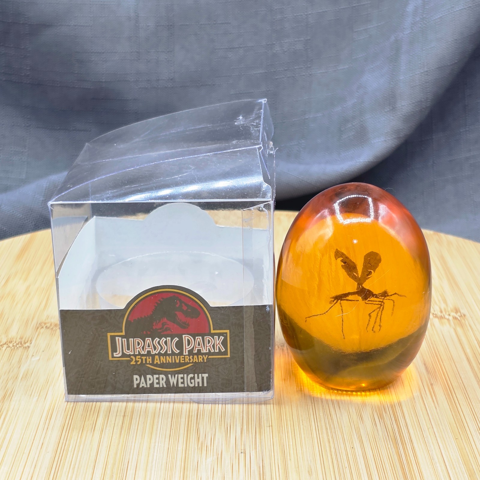 Jurassic Park Paper Weight - 25th Anniversary