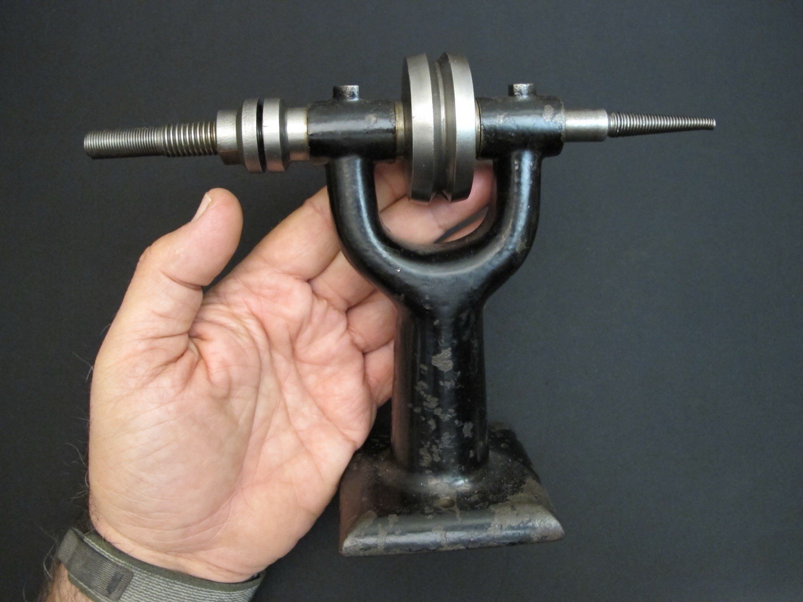 VTG “GOODELL-PRATT” Jewelers Workbench Grinding/Buffing Arbor Antique/Rare Tool
