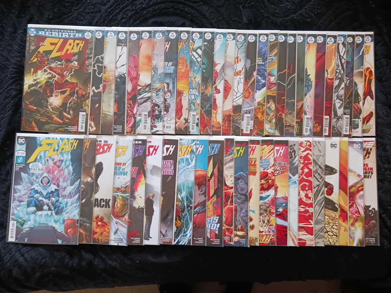 Huge Flash run/lot Rebirth/ Universe 54 issues Nm- or better see description