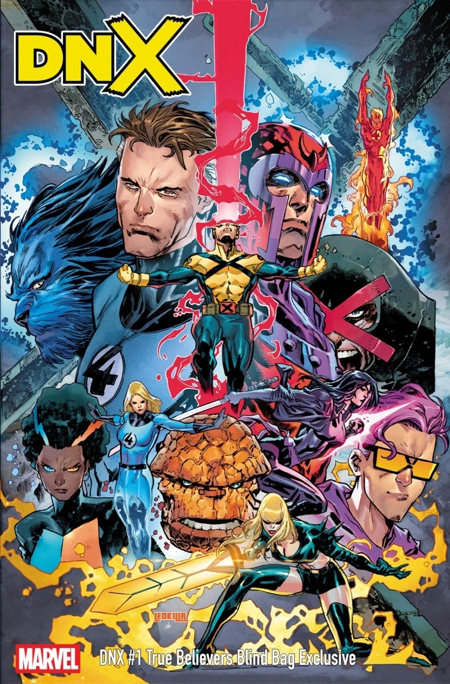DNX #1 True Believers Blind Bag Ken Lashley Variant Marvel 2026