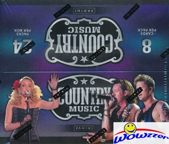2015 Panini Country Music MASSIVE Factory Sealed 24 Pack Retail Box-192 Cards