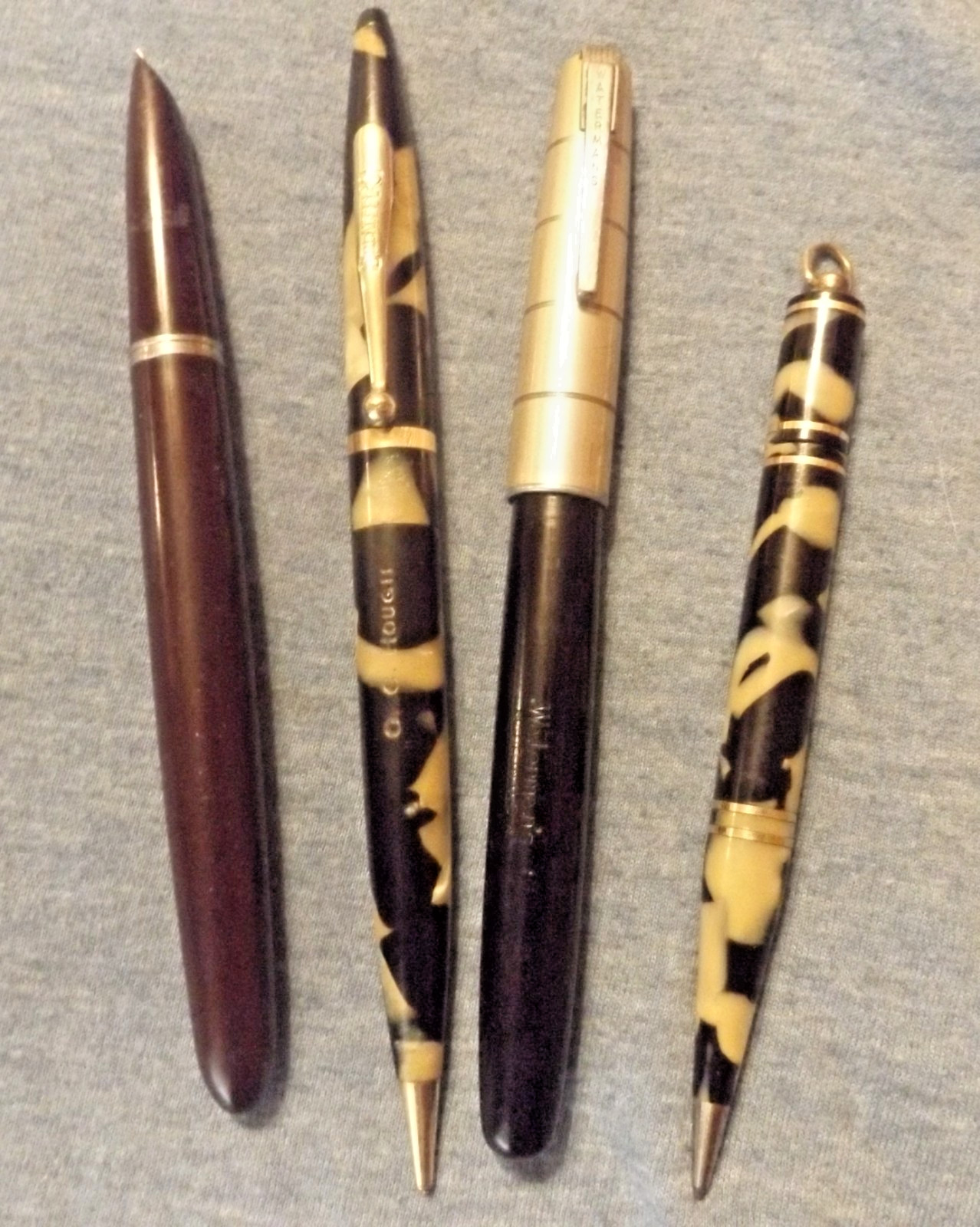 PARKER 51 WATERMANS 14K NIB FOUNTAIN PEN & SHAFFER,WAHL EVERSHARP PENCIAL LOT PARKER 51 WATERMANS 14K NIB FOUNTAIN PEN & SHAFFER,WAHL EVERSHARP PENCIAL LOT
