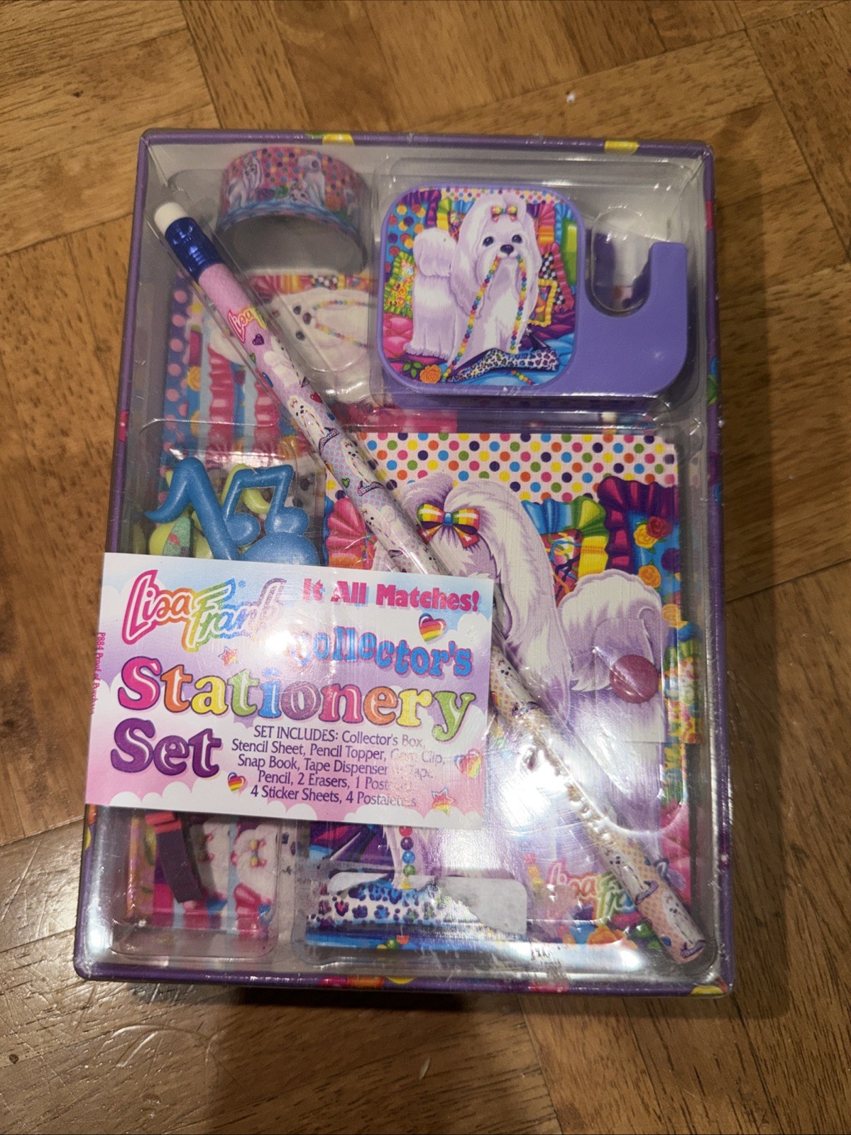 Lisa Frank Vintage Princess Pearls Stationery Box Sealed