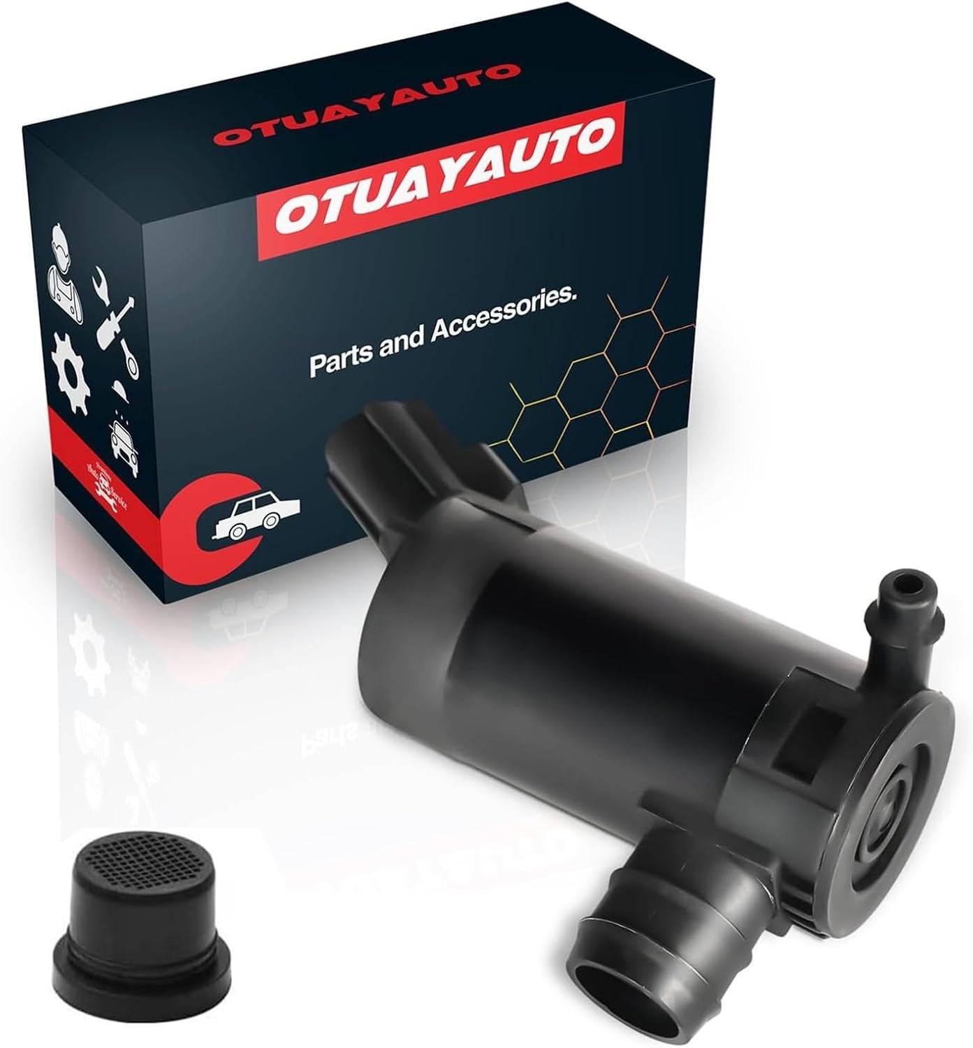 Windshield Washer Pump Replacement for Ford F150/250/350 Super Duty... Fast Ship Windshield Washer Pump Replacement for Ford F150/250/350 Super Duty... Fast Ship