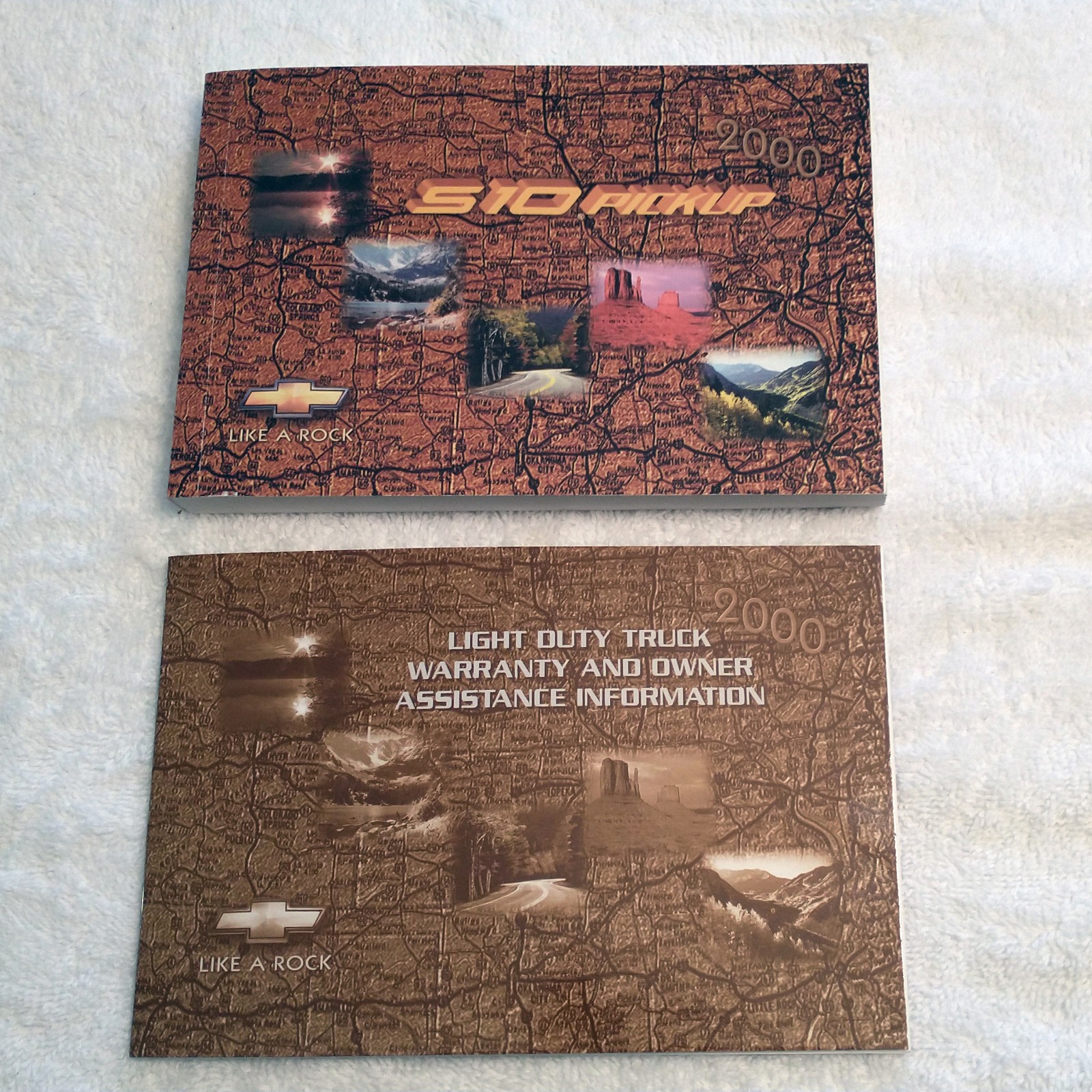 2000 Chevrolet S10 Pickup Owner’s Manual + Warranty Book Original