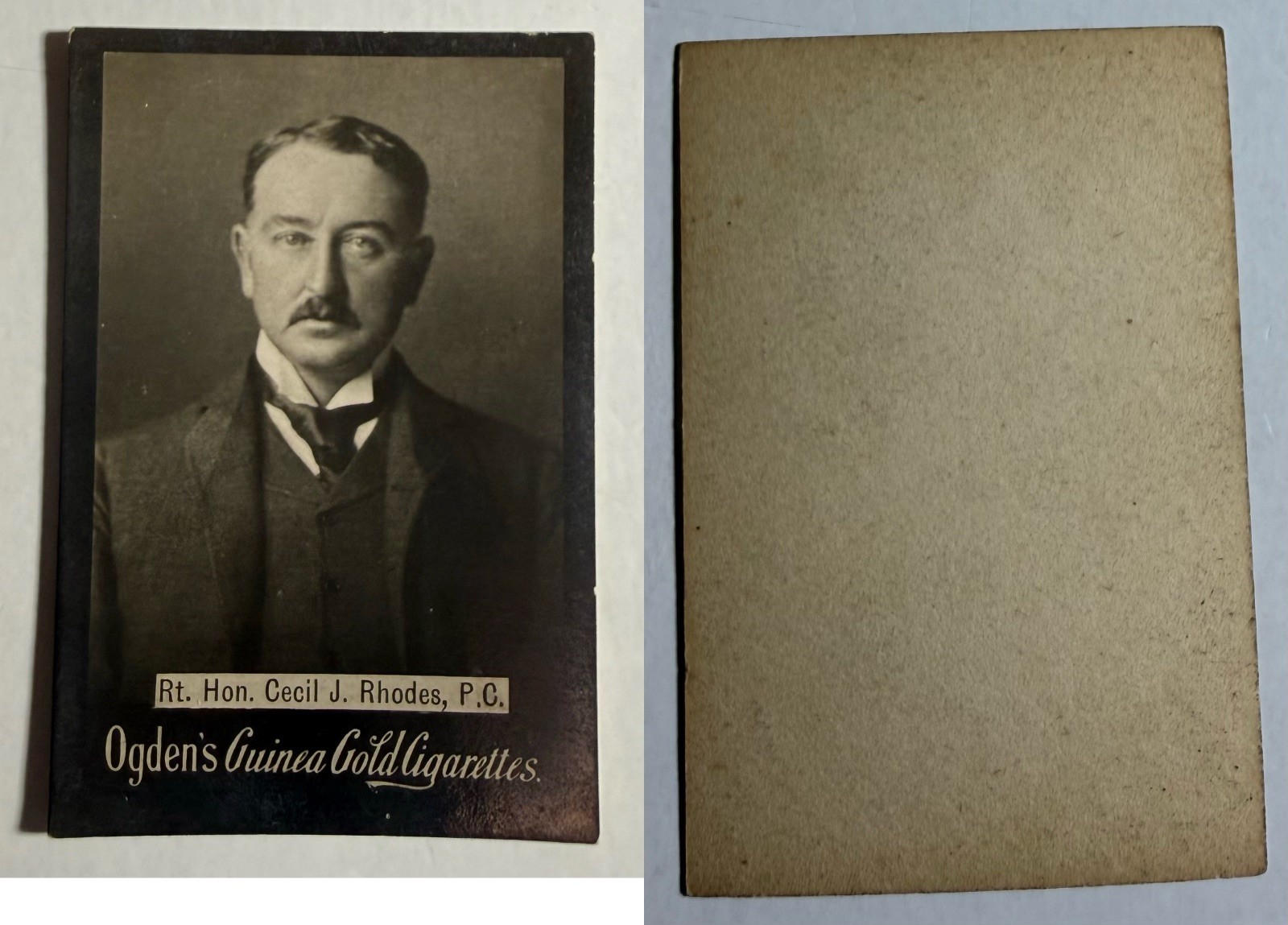 1894-1907 Ogden Guinea Gold Rt. Hon. Cecil J. Rhodes P.C. (Portrait) 125E-01