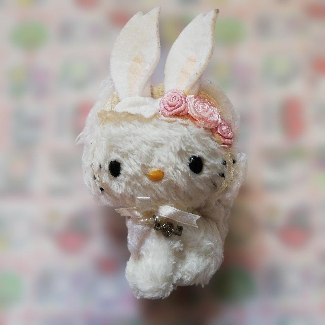 Sanrio Charmmy Kitty Bunny Ear Mascot Plush Toy Vintage Character Rare