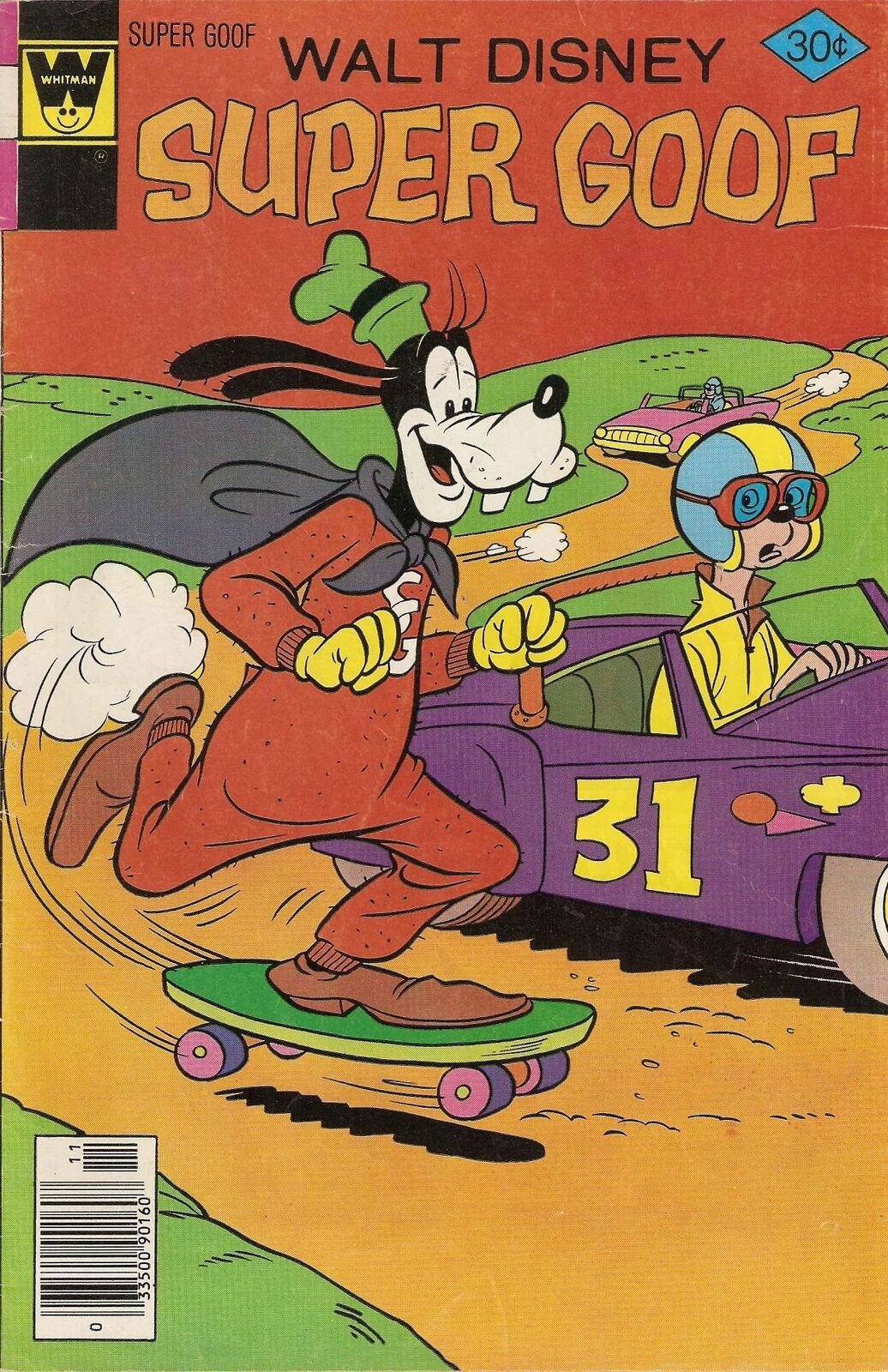 Super Goof (Walt Disney ) #44A FN; Gold Key | Goofy Whitman Edition - we combine