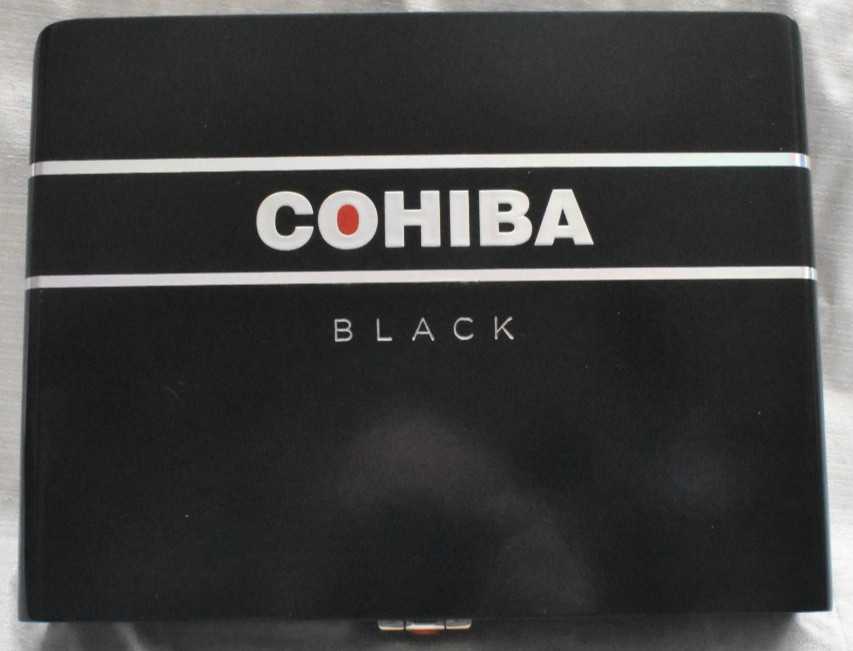 COHIBA BLACK - ROBUSTO - 10  X  7 1/2  X  2 - AMAZING CONDITION