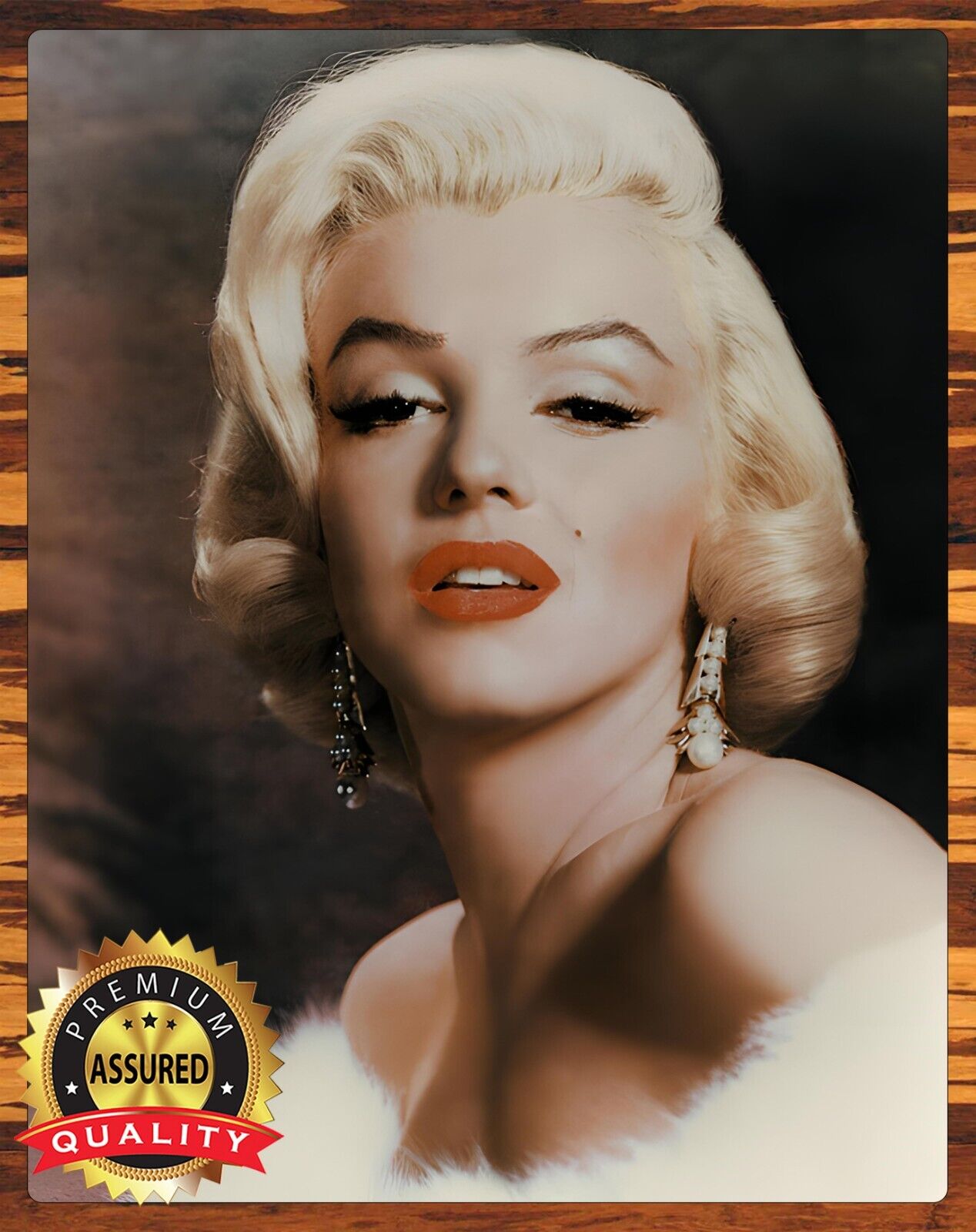 Marilyn Monroe - Classic Pose - Rare - Metal Sign 11 x 14