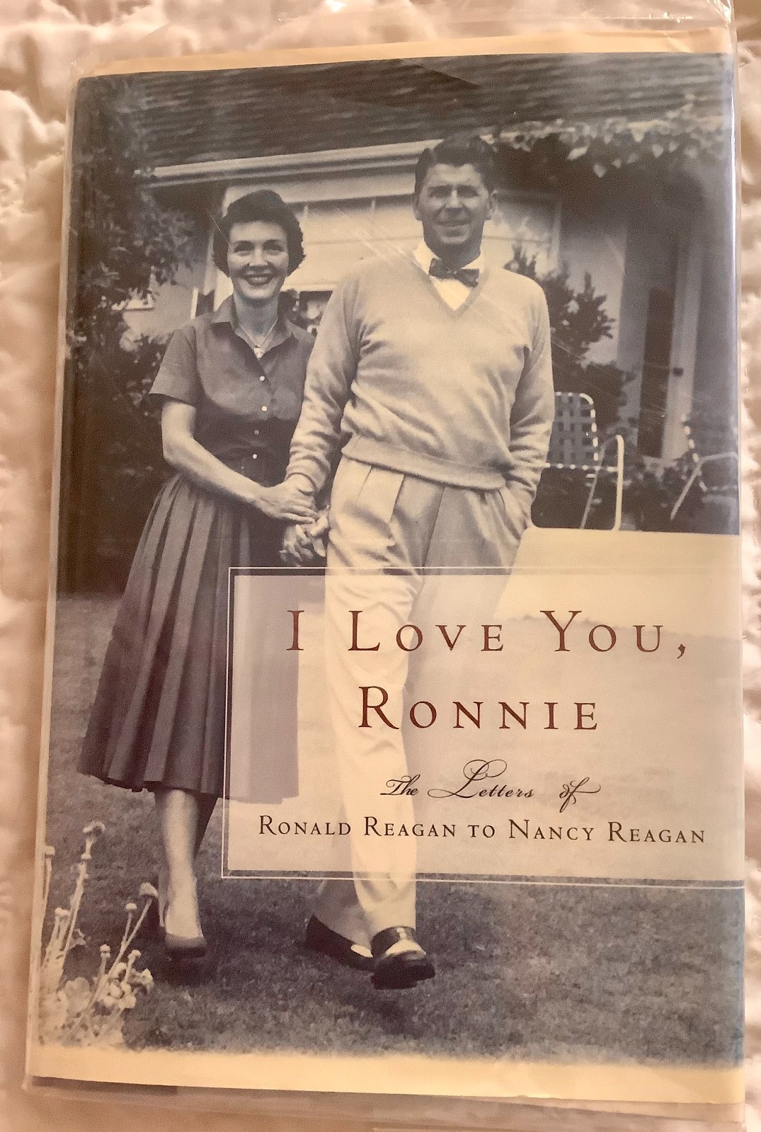 SIGNED BY NANCY REAGAN:  I LOVE YOU, RONNIE  1ST EDITION