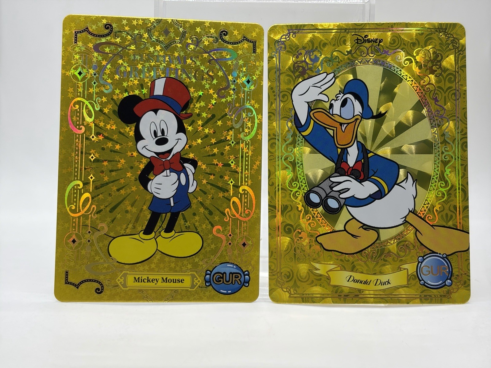 2024 Disney Kakawow - MICKEY MOUSE / DANALD DUCK (2-Cards)
