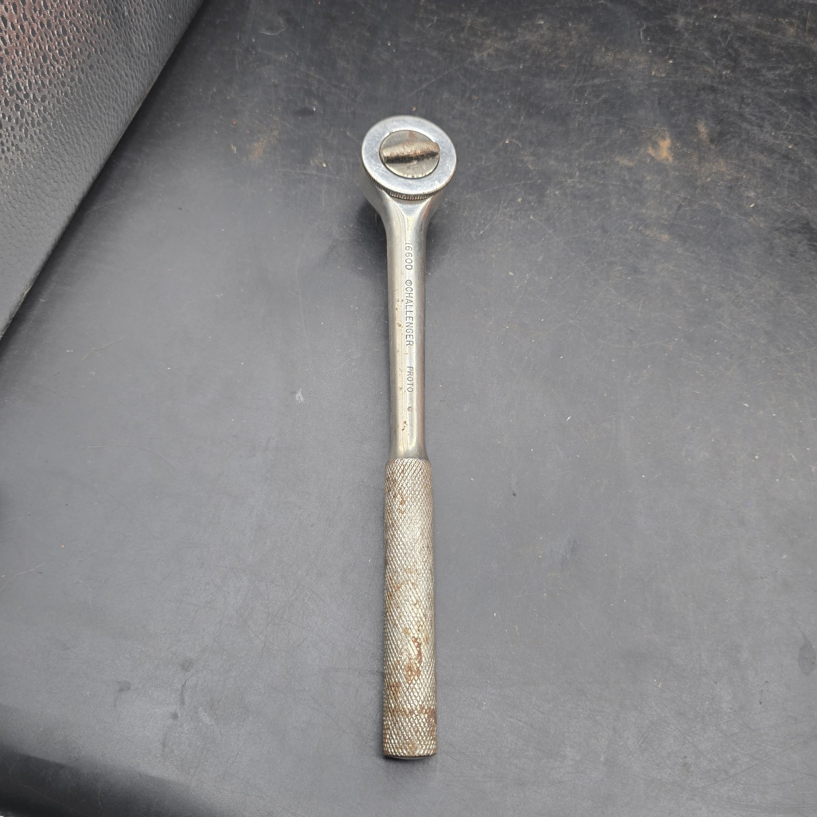Proto Challenger : 1660D Ratchet ~ 1/2” Drive, Thumbwheel ~ Nice ~ 10