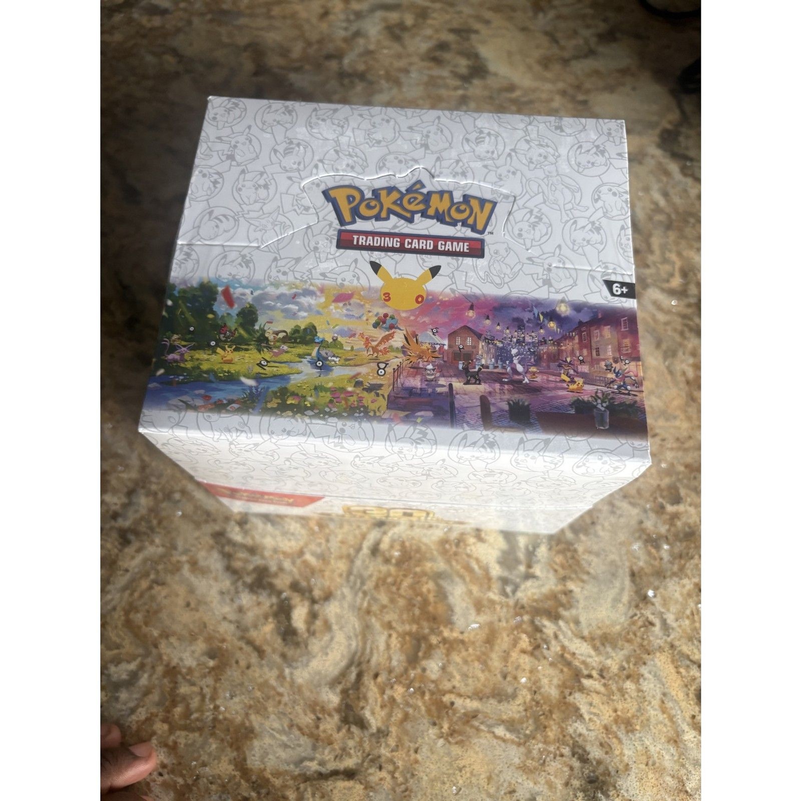 Pokémon TCG: 30th Celebration Mini Tin 10-Count Display Box