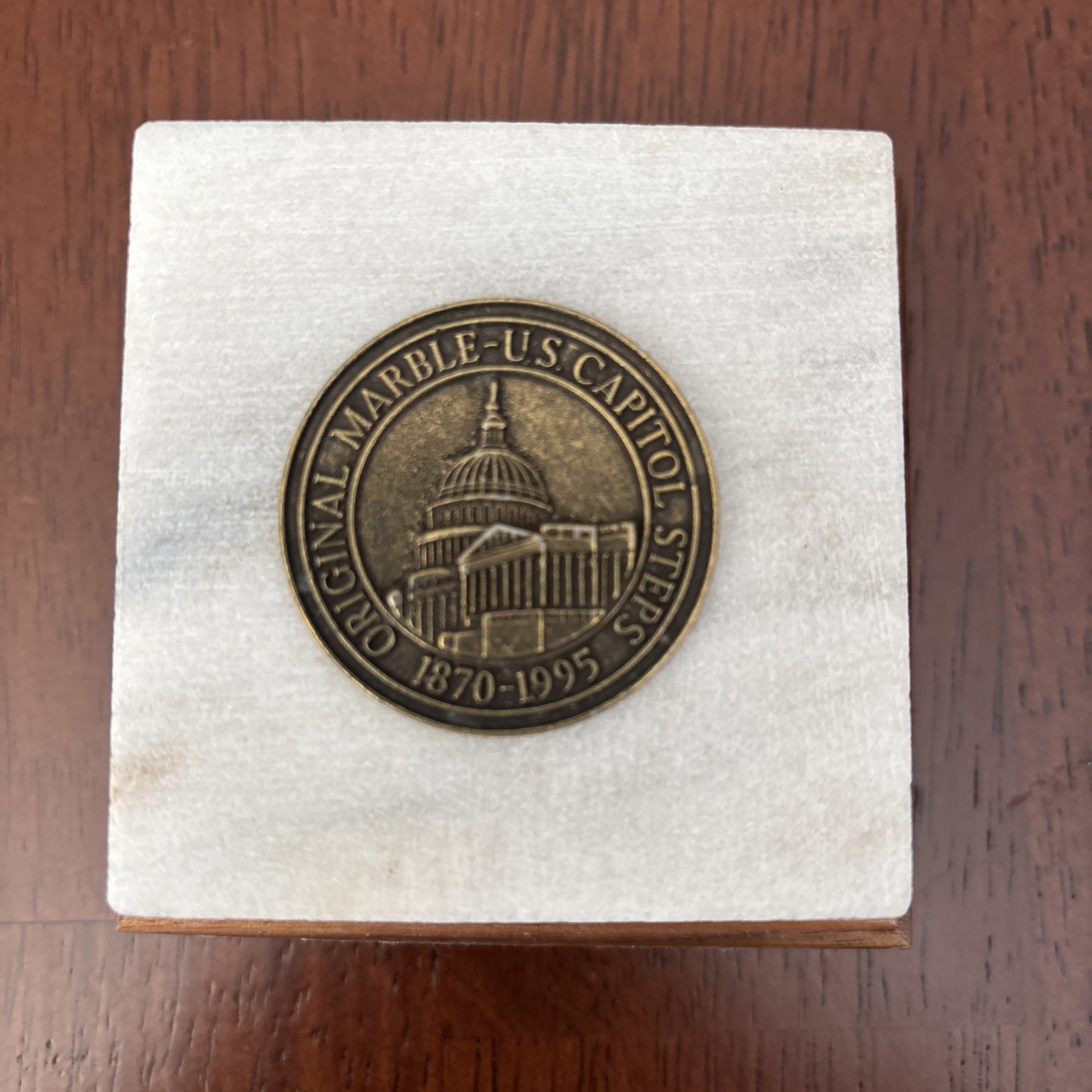 United States Capitol Authentic Marble Sandstone Relic Paperweight Washington DC United States Capitol Authentic Marble Sandstone Relic Paperweight Washington DC