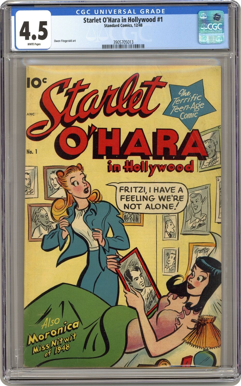 Starlet O\'Hara in Hollywood #1 CGC 4.5 1948 3905705013