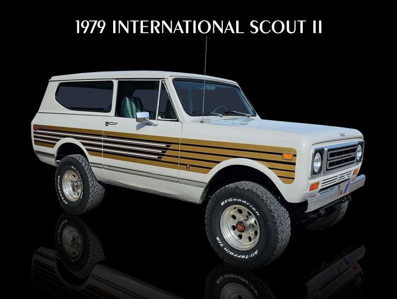 1979 International IH Scout II NEW Sign 24 x 30\