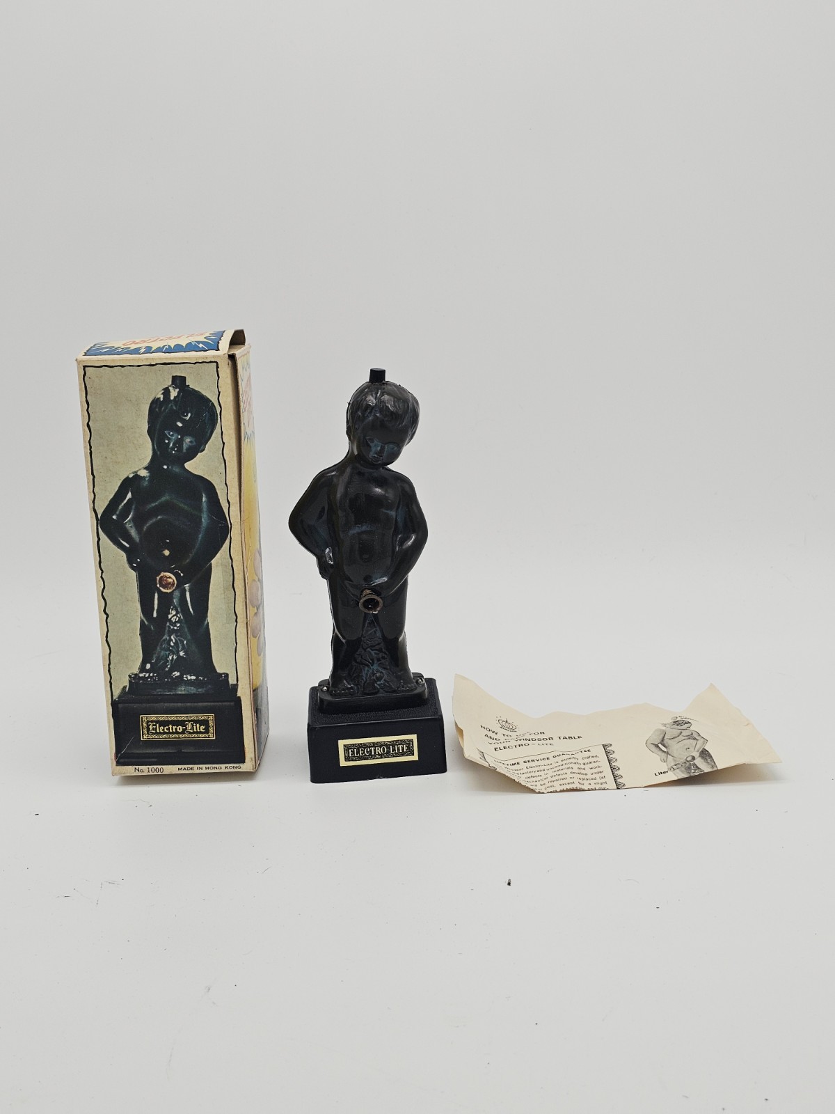 VINTAGE *NEW* 1960's Electro Lite Statue Cigarette/Joint/Cigar Lighter