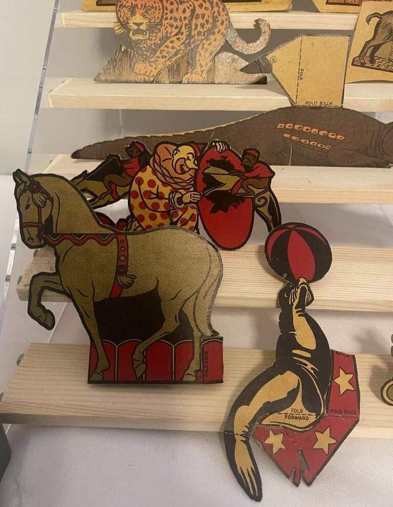 Vtg 1930s Post Toasties Cereal Box Cutouts African Animals Circus Lot VG Rare Vtg 1930s Post Toasties Cereal Box Cutouts African Animals Circus Lot VG Rare