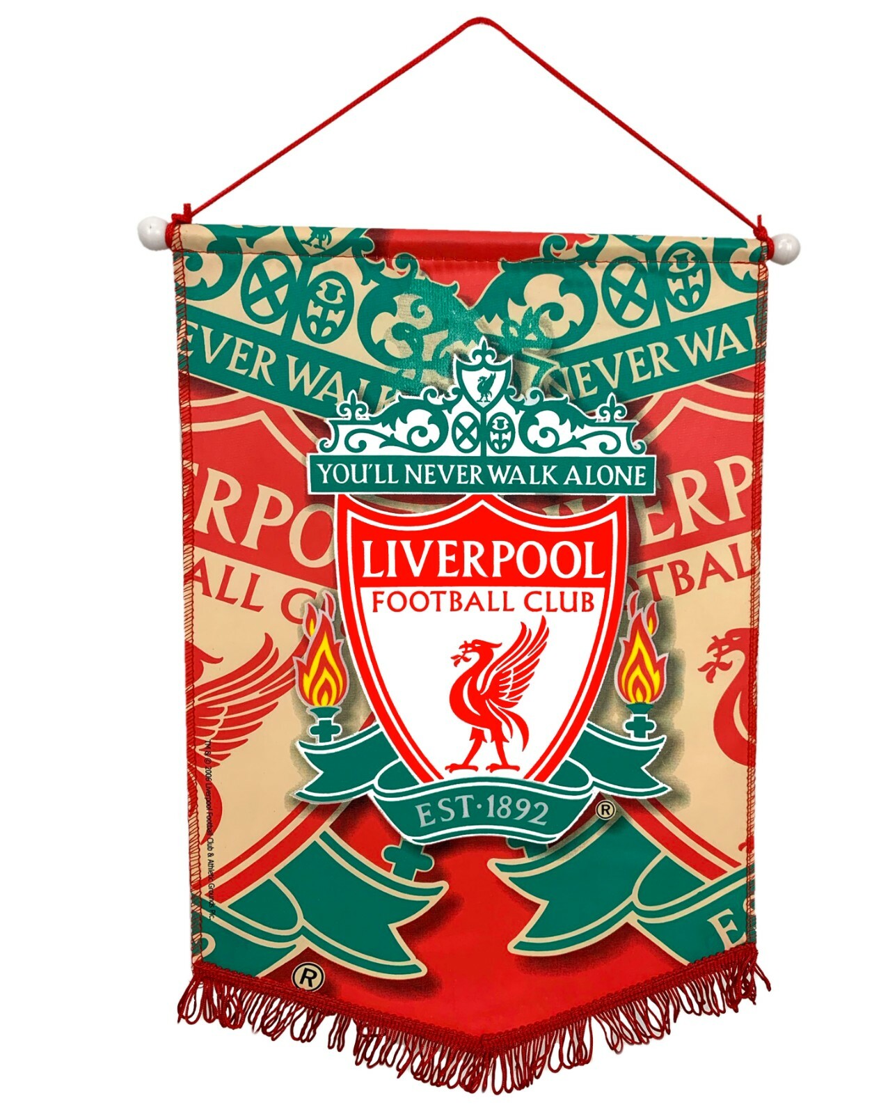 Official Licensed Liverpool FC Pennant - You'll Never Walk Alone Official Licensed Liverpool FC Pennant - You'll Never Walk Alone