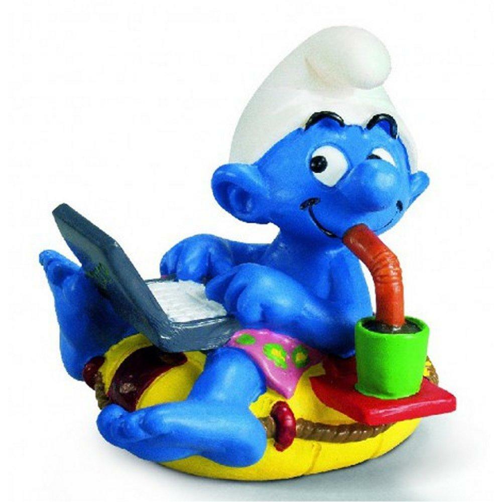 Schleich 20522 Workaholic Smurf smurfs figurine schlumpf smurfen smurfin toy Schleich 20522 Workaholic Smurf smurfs figurine schlumpf smurfen smurfin toy