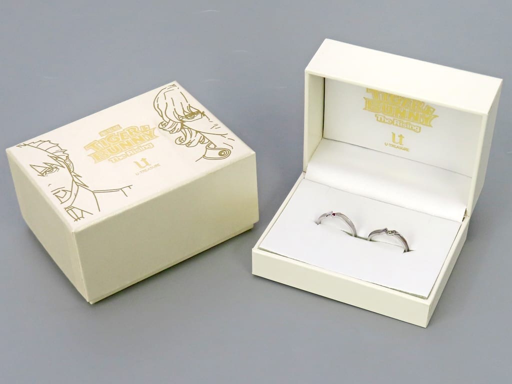 TIGER & BUNNY Wild Tiger Barnaby Brooks Jr. Ring Set 2 Silver 11 Japan