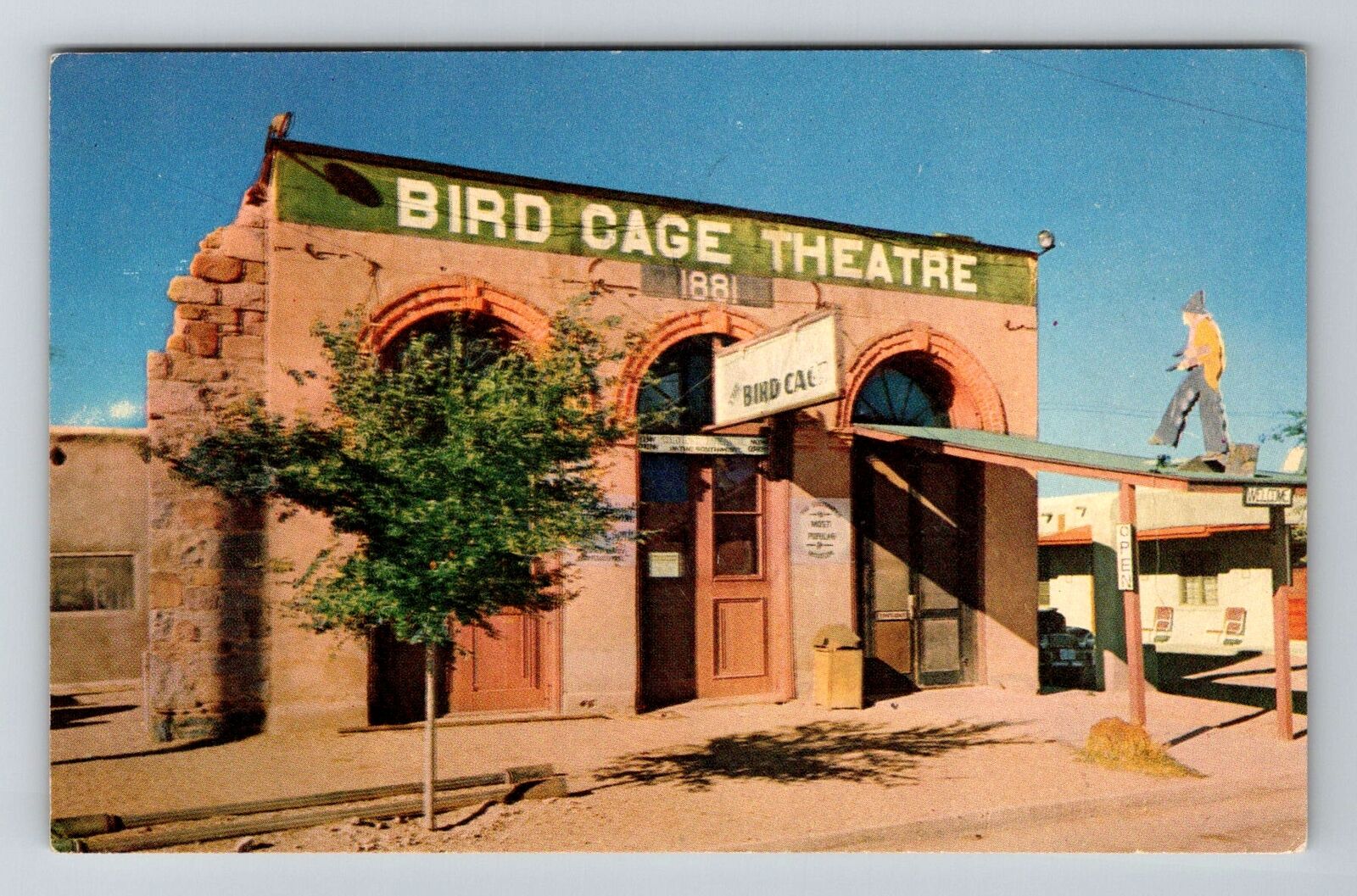Tombstone AZ-Arizona, Bird Cage Theatre, Vintage Postcard