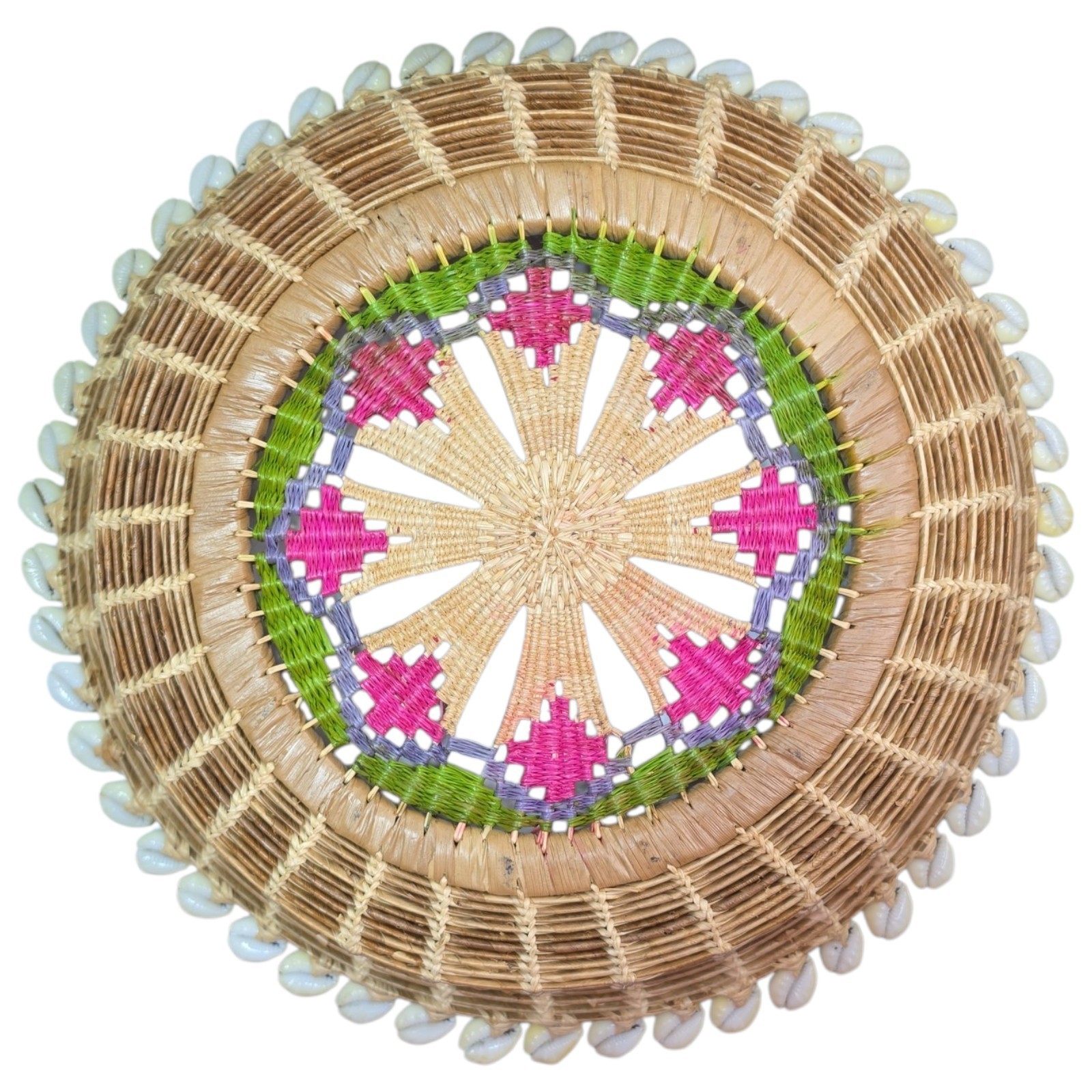 VTG Marshall Islands Woven Basket Tray 12\