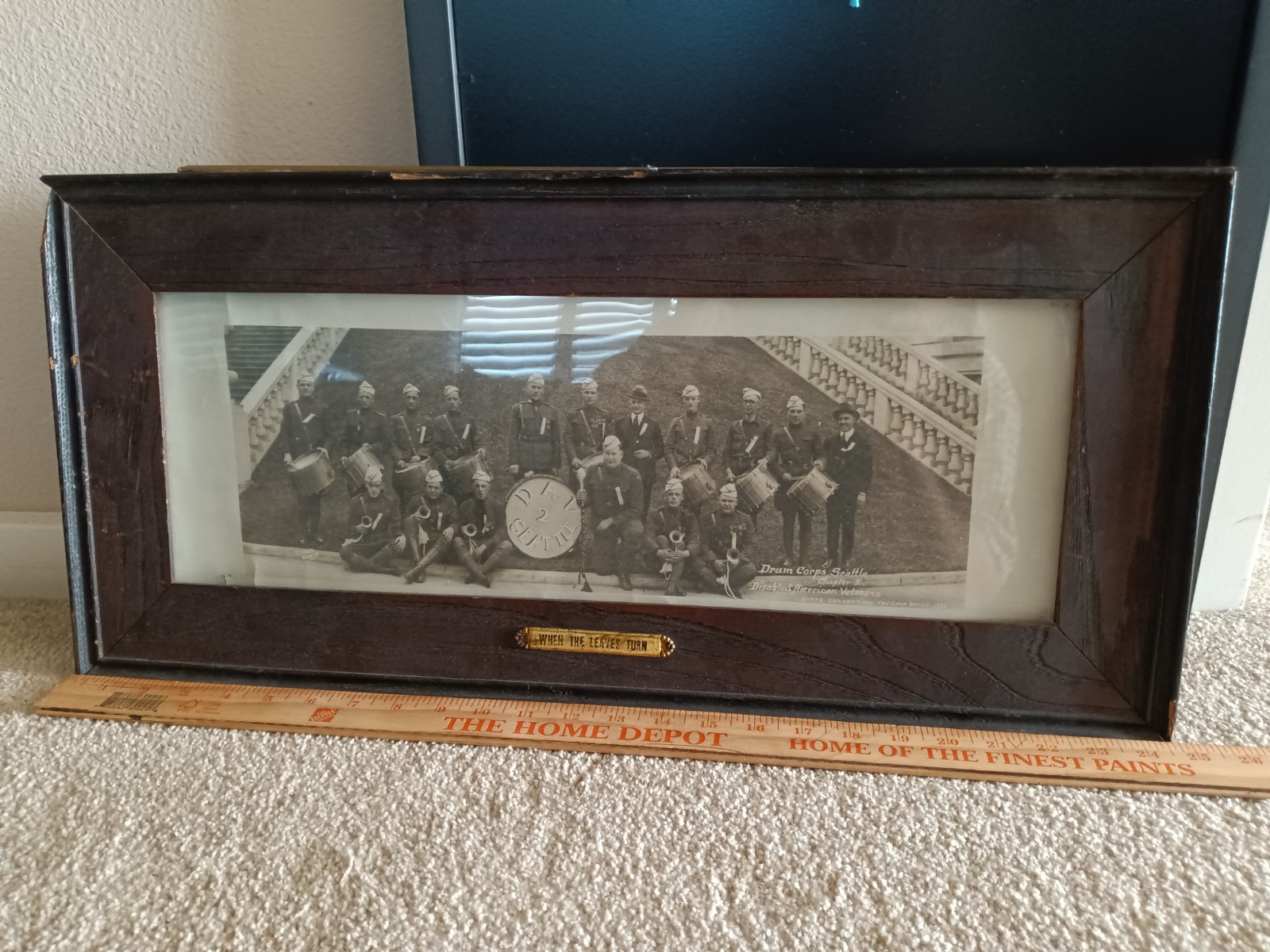 WWI Photo -When The Leave Turn - Tacoma WA. 1922 \