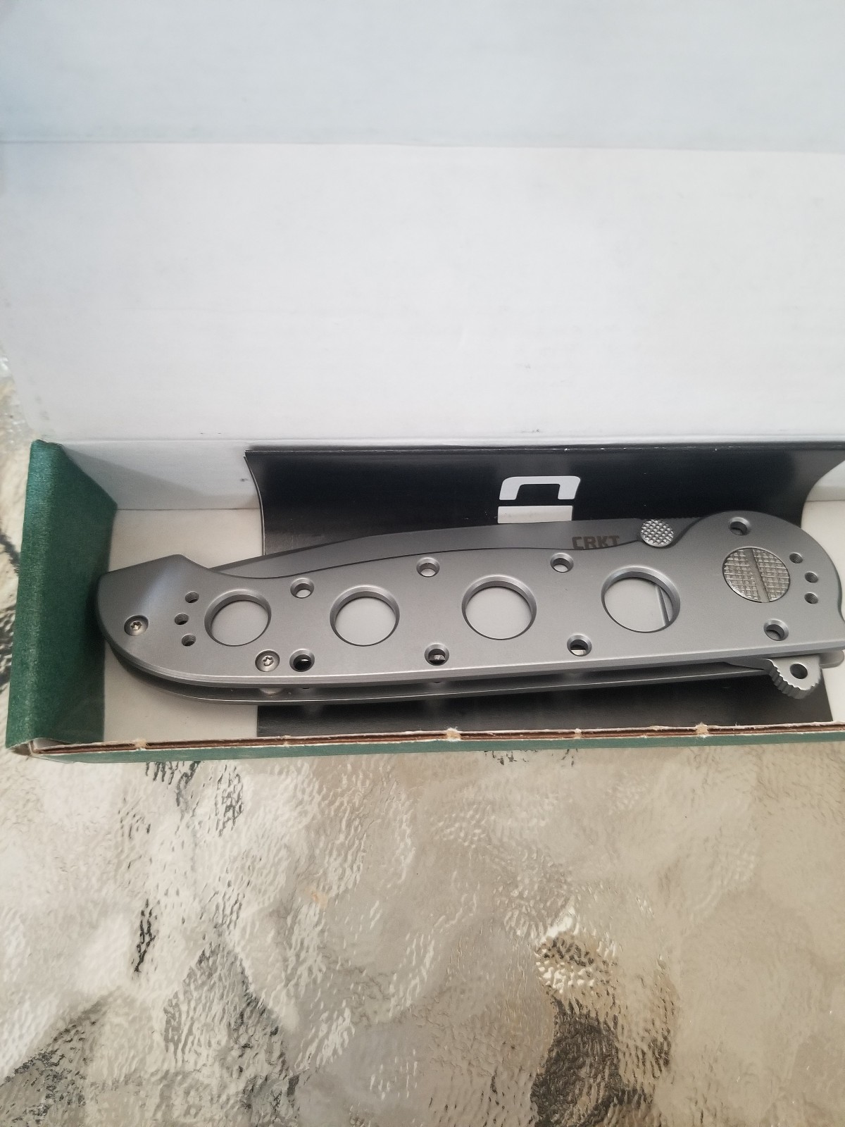CRKT M16-04SS SILVER TANTO 3.89\