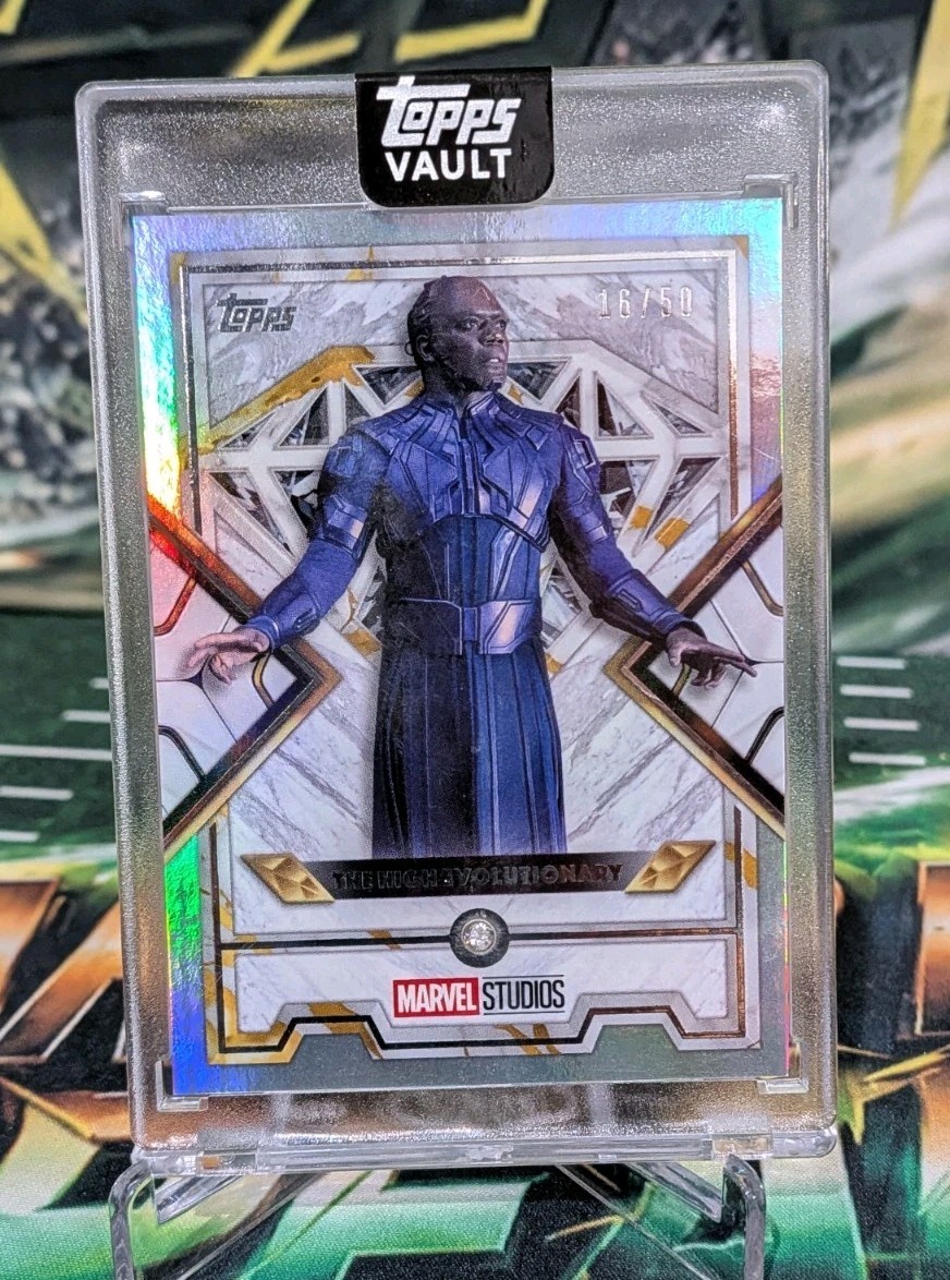 2026 Topps Marvel Vault The High Evolutionary Diamond Gold 16/50
