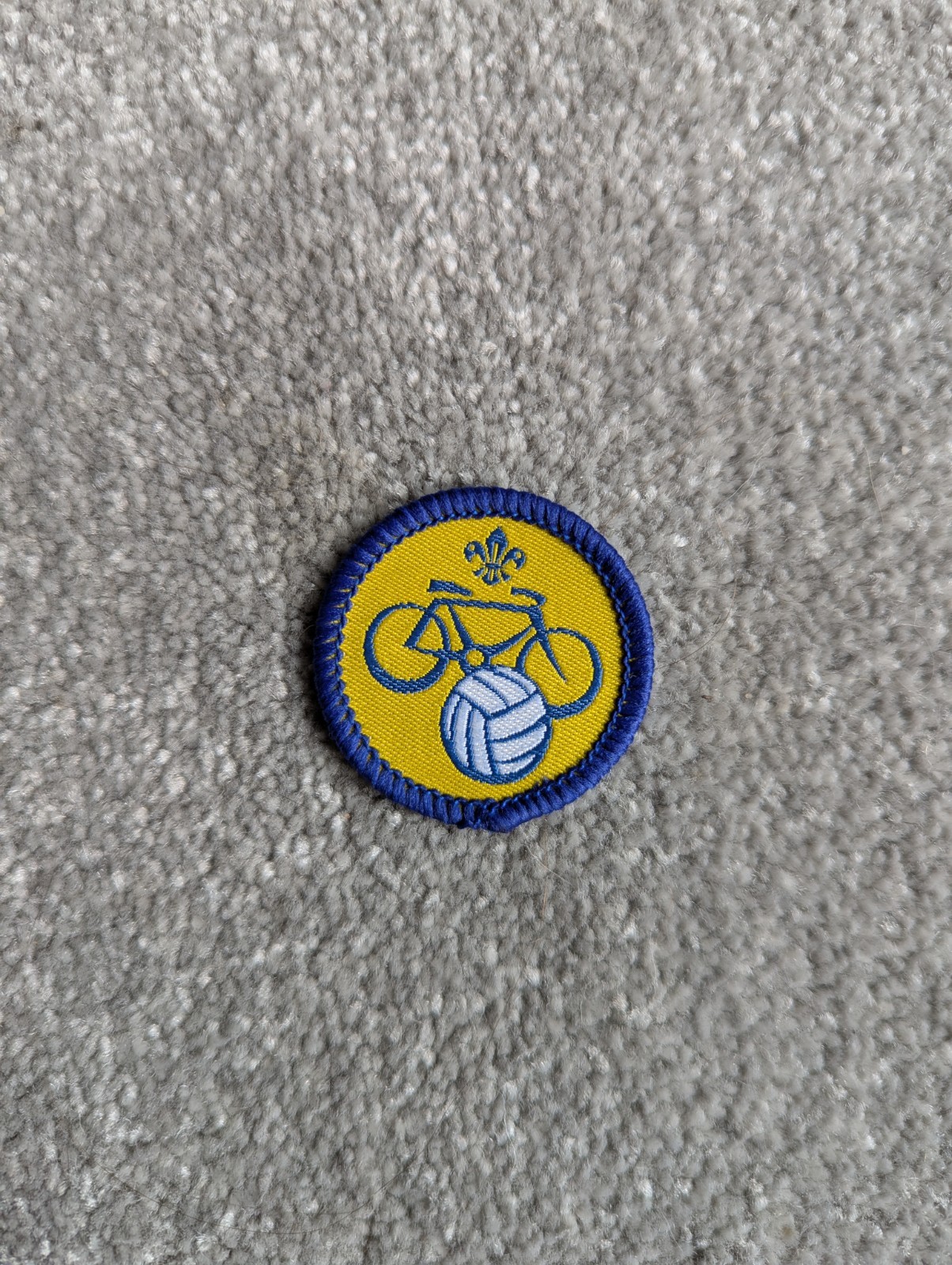 Beavers Scout Health and Fitness Activity Badge Old Logo Post 2002 New
