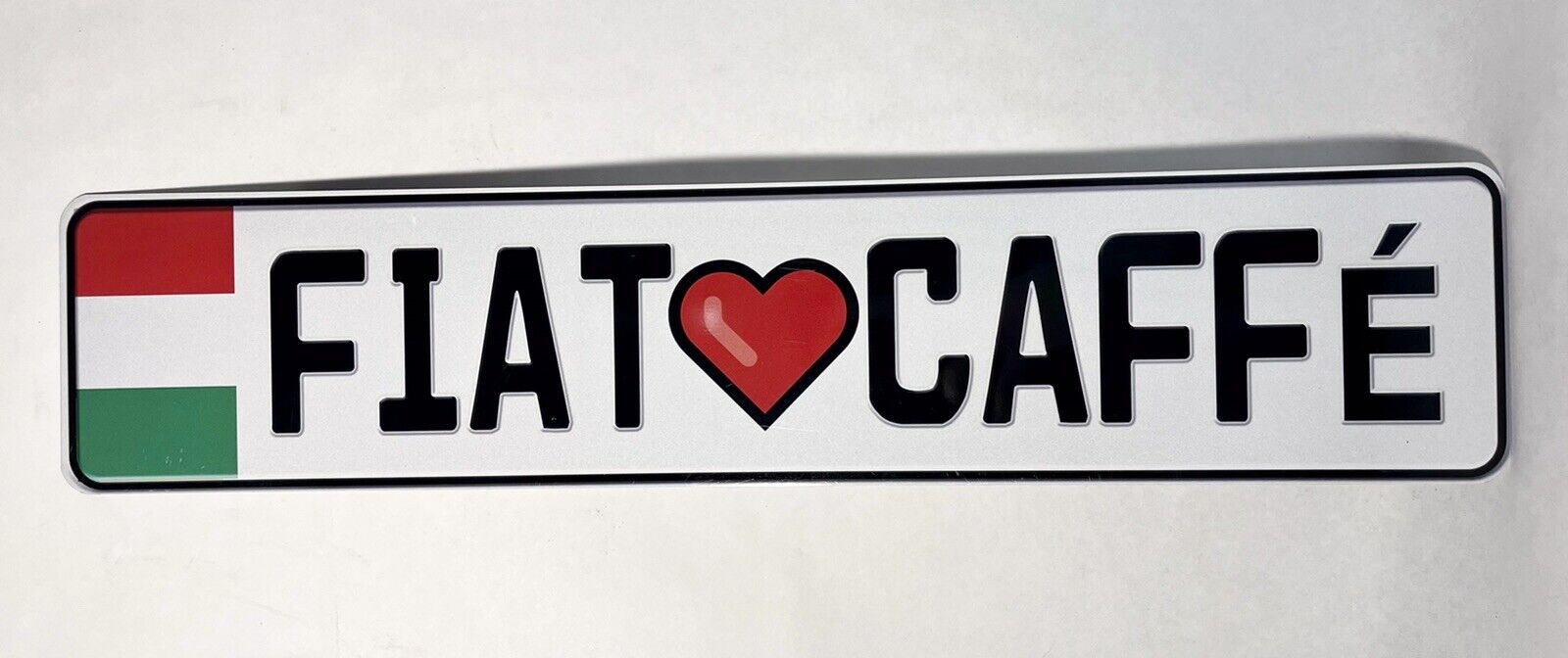 “FIAT CAFFE” Italy Custom Personalized Novelty Car Tag License Plate Sign