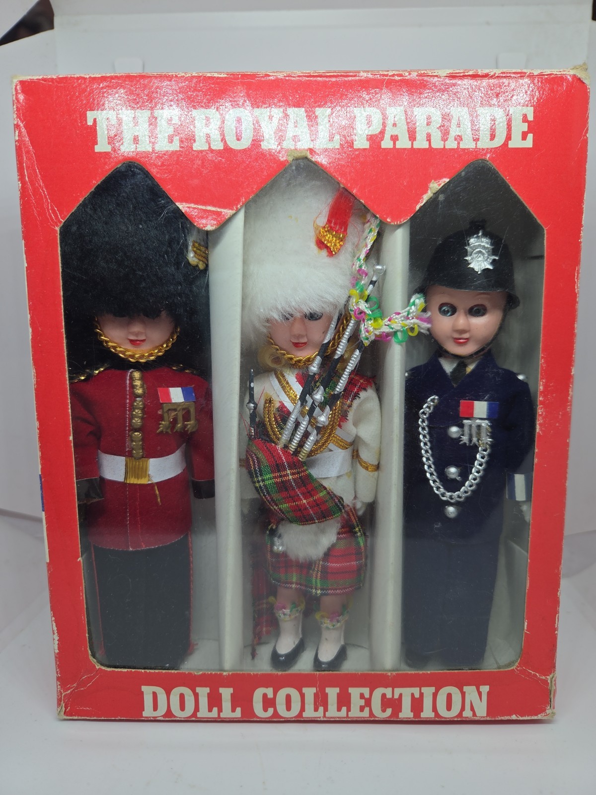 NEW~VTG 1960’s The Royal Parade Doll Collection~ 3 British Souvenir Dolls NEW~VTG 1960’s The Royal Parade Doll Collection~ 3 British Souvenir Dolls