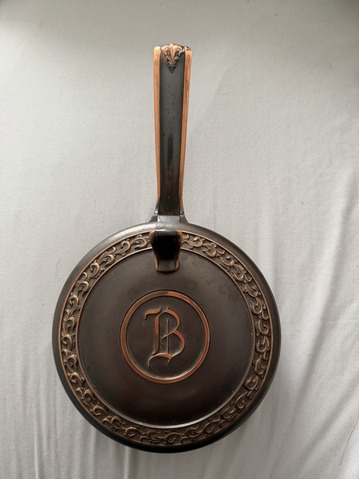Vintage Copper Silent Butler c1950’s Made by L E Mason in Boston USA