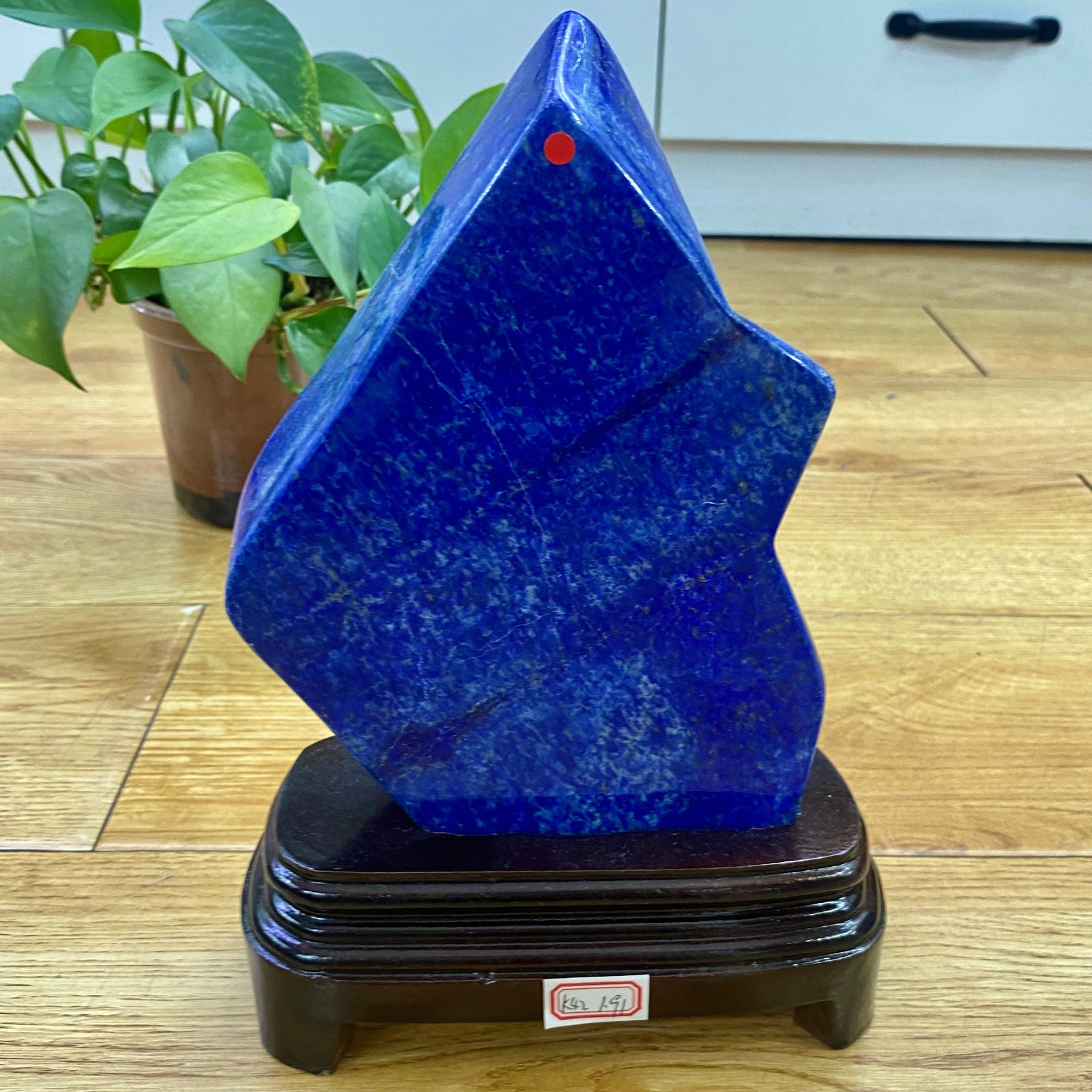4.18LB  Lapis Lazuli Freeform Polished Rough Tumble Healing Crystal Specimen Sto