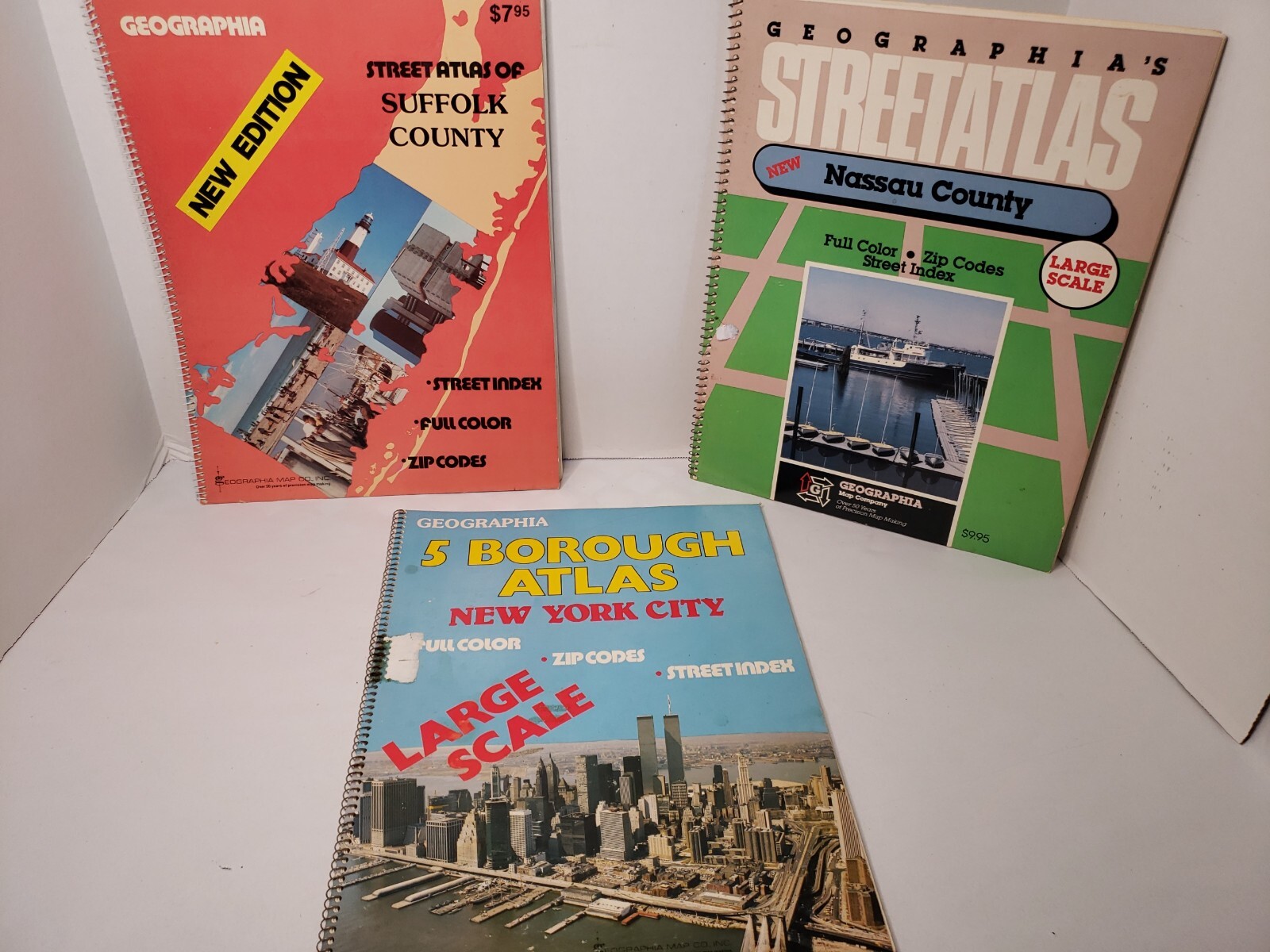 New York & Long Island Counties, Street Atlas By Geographia