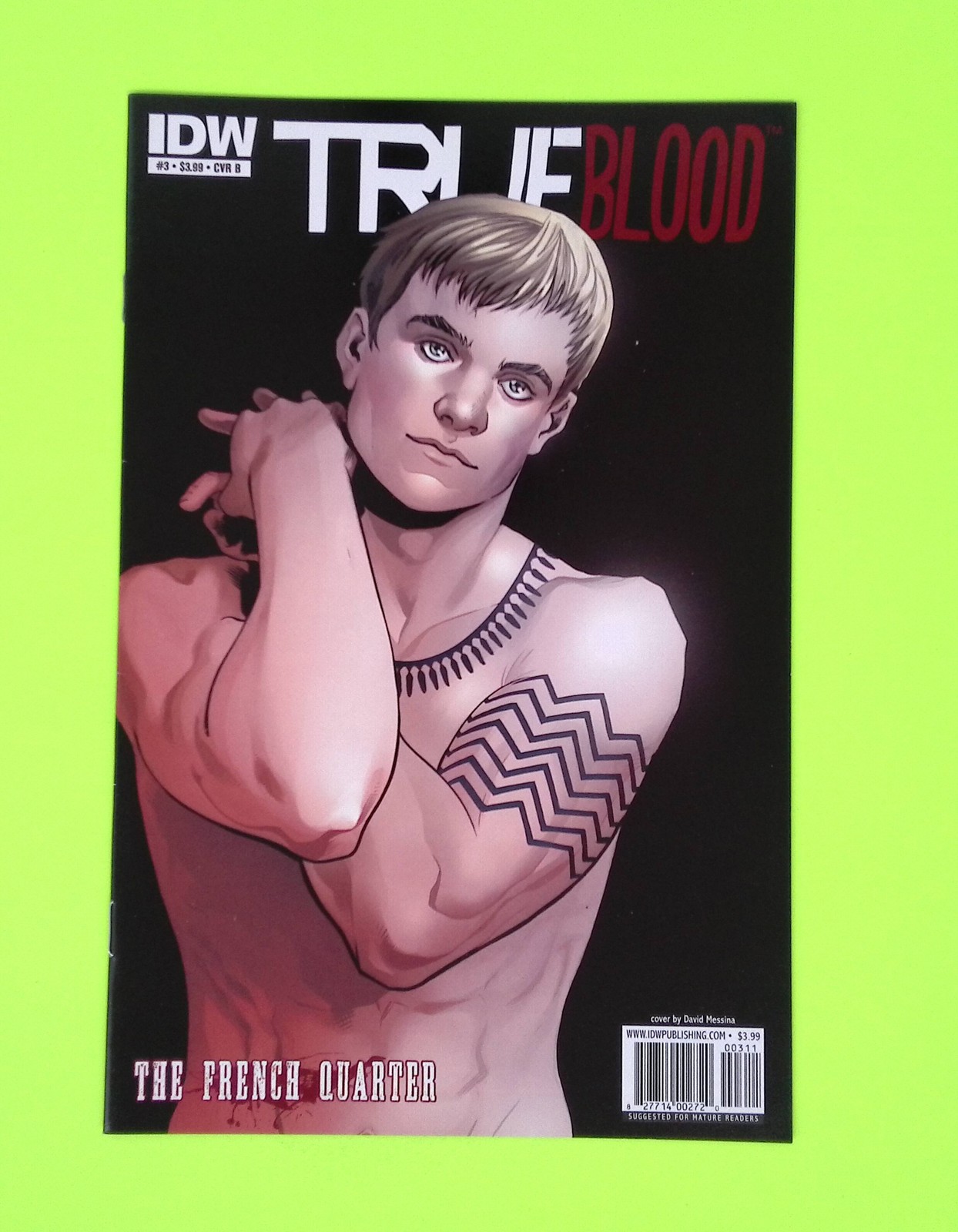 True Blood French Quarter #3b 2011 IDW Publishing Variant 8.0 J68-188