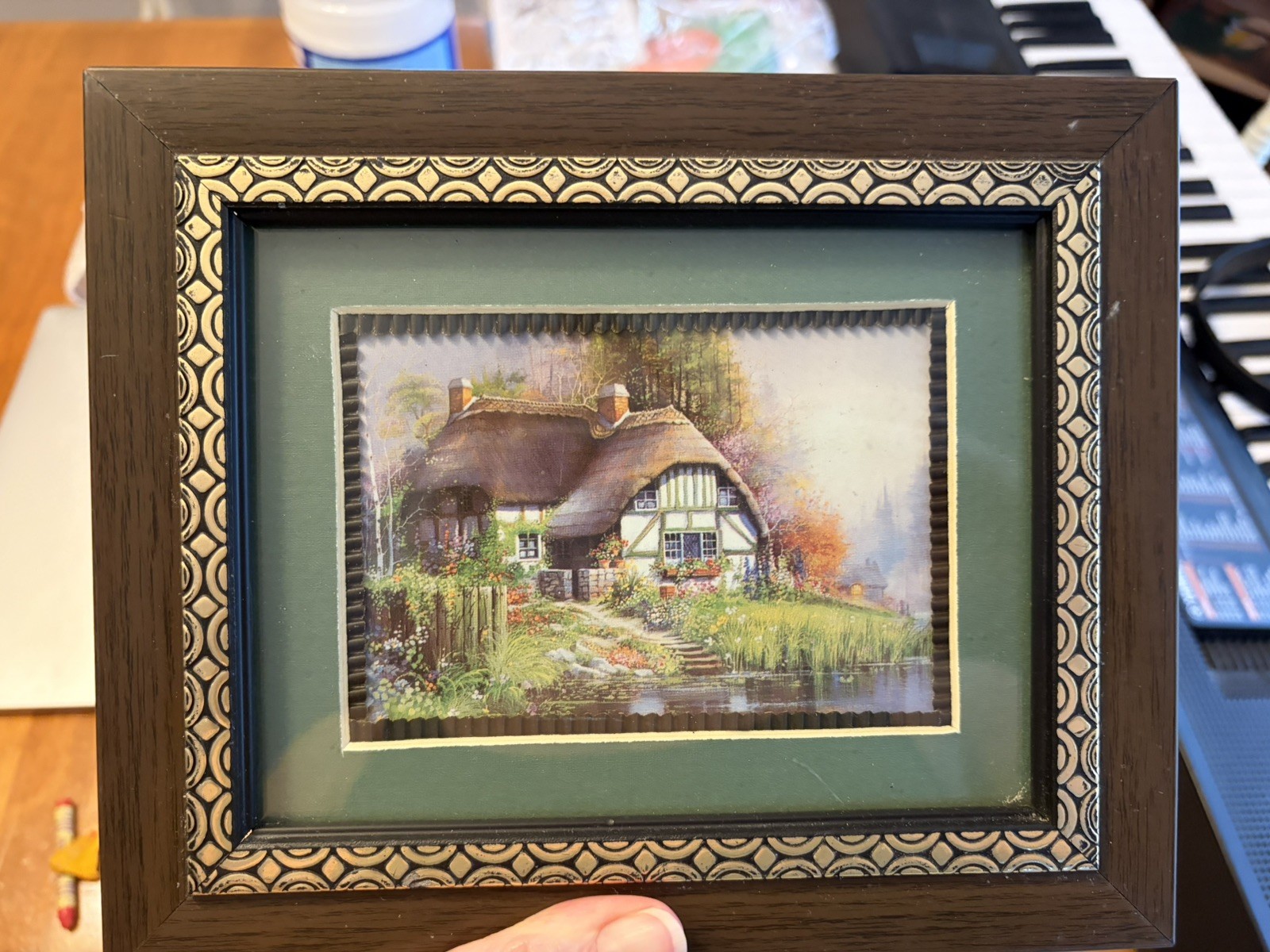 Vintage Cottage Spring/Summer 6” X 8” Glass Framed Picture Granny Core Vintage Cottage Spring/Summer 6” X 8” Glass Framed Picture Granny Core