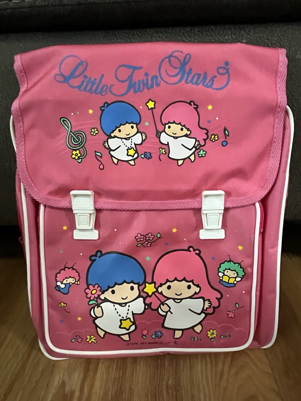 BRAND NEW Kikirara Backpack Excursion Retro Pink Showa Retro Little Twin Stars