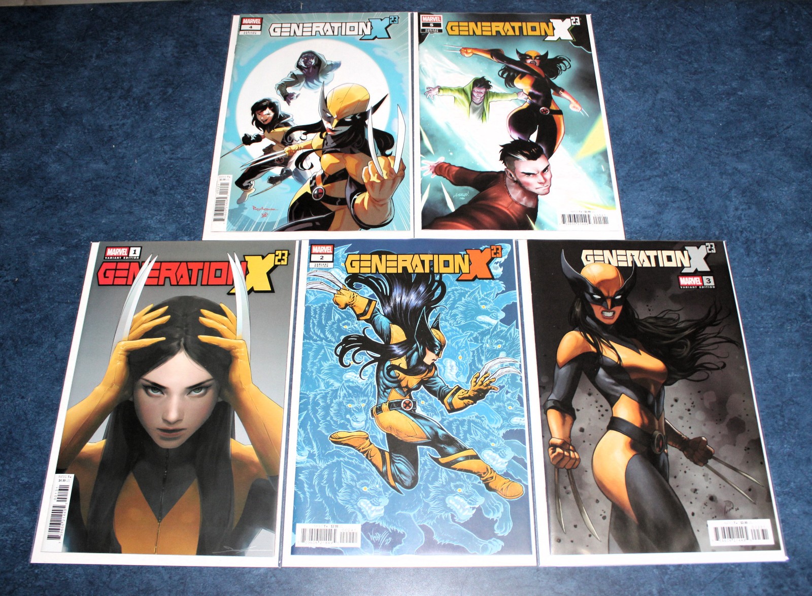 GENERATION X-23 #1 2 3 4 5 variant set MARVEL 2026 LUARA KINNEY WOLVERINE X-MEN