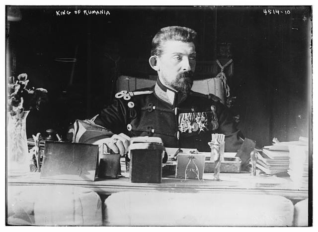 Photo:King of Romania King Ferdinand I in Military Uniform
