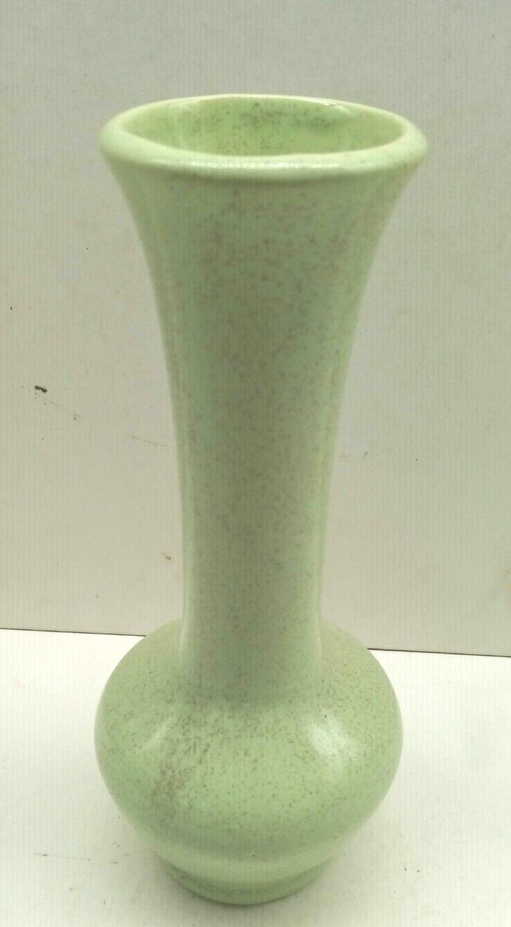 McCoy Floraline Vintage 1960\'s Mid-Century Olive Green Vase #403