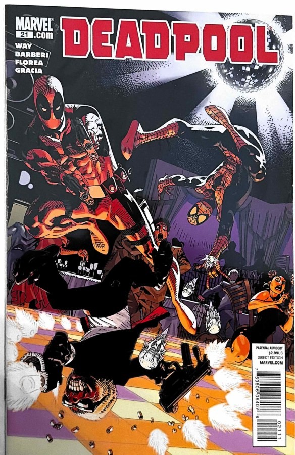 Deadpool #21 (2010) Marvel First Printing Spider-Man Comic