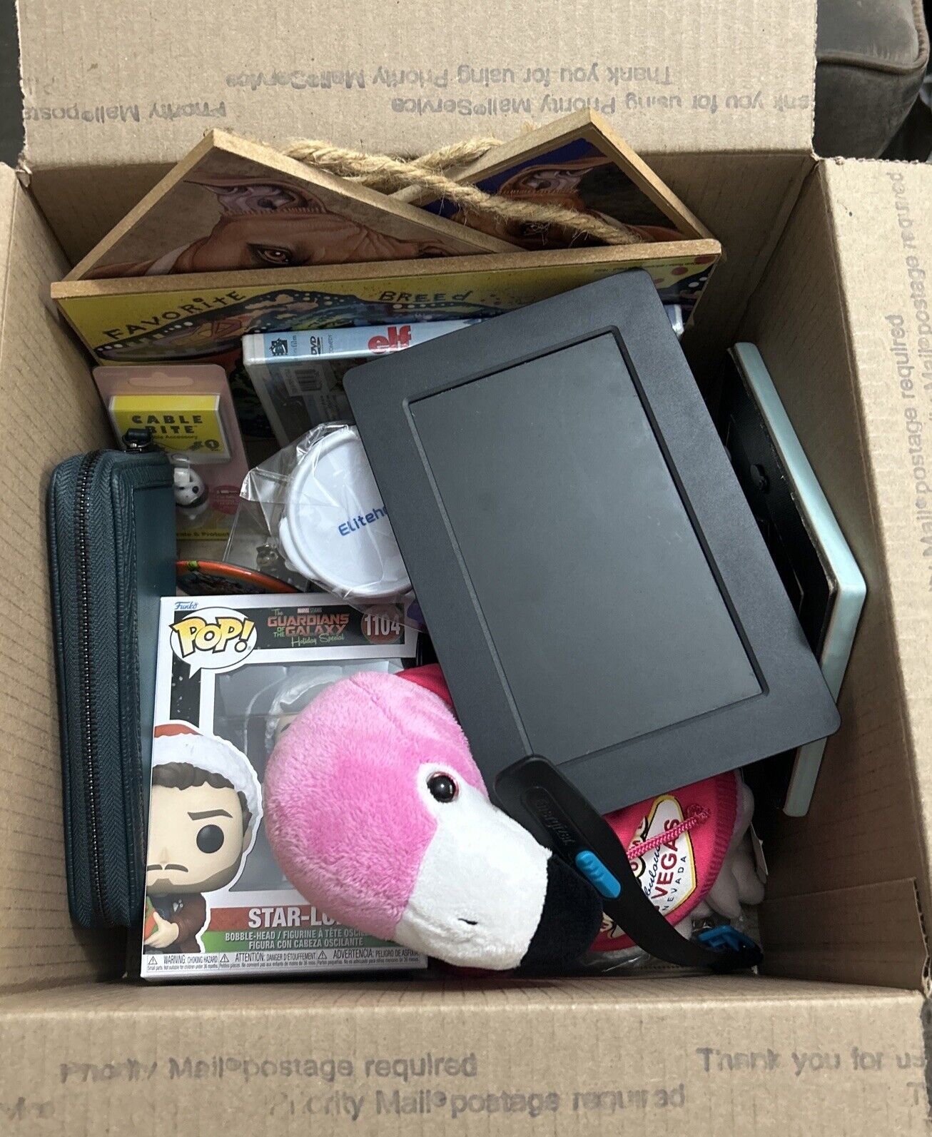 LOT Of Mixed Items Resellers Box. Profit/Electronics/plushies/SEE DETAILS