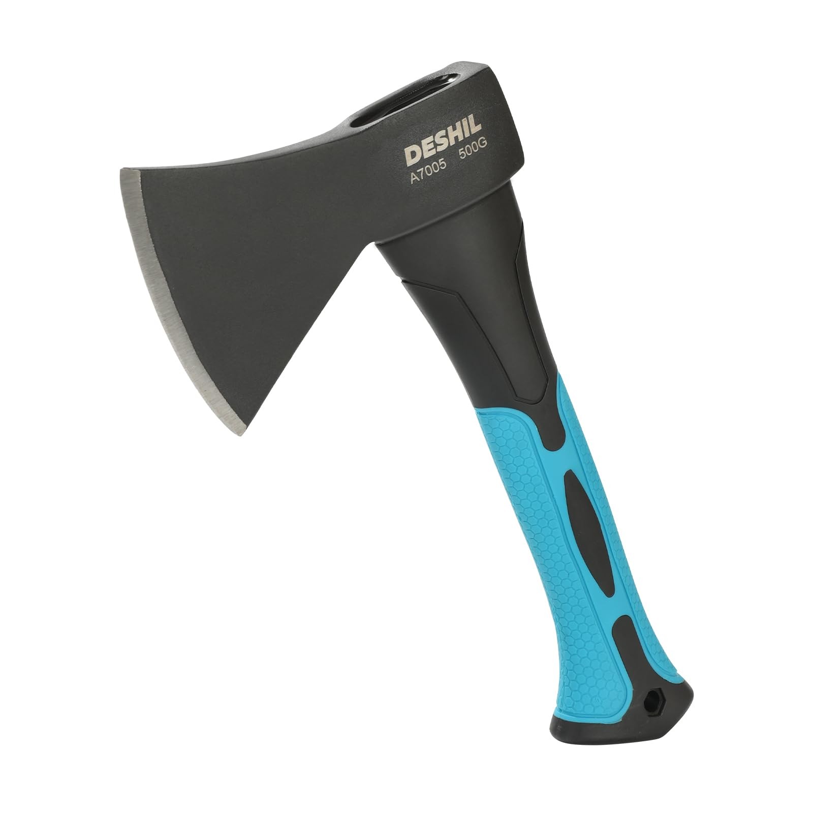 10 inch Outdoor Hatchet Axe Mini Camping Axe with Sheath-Blue