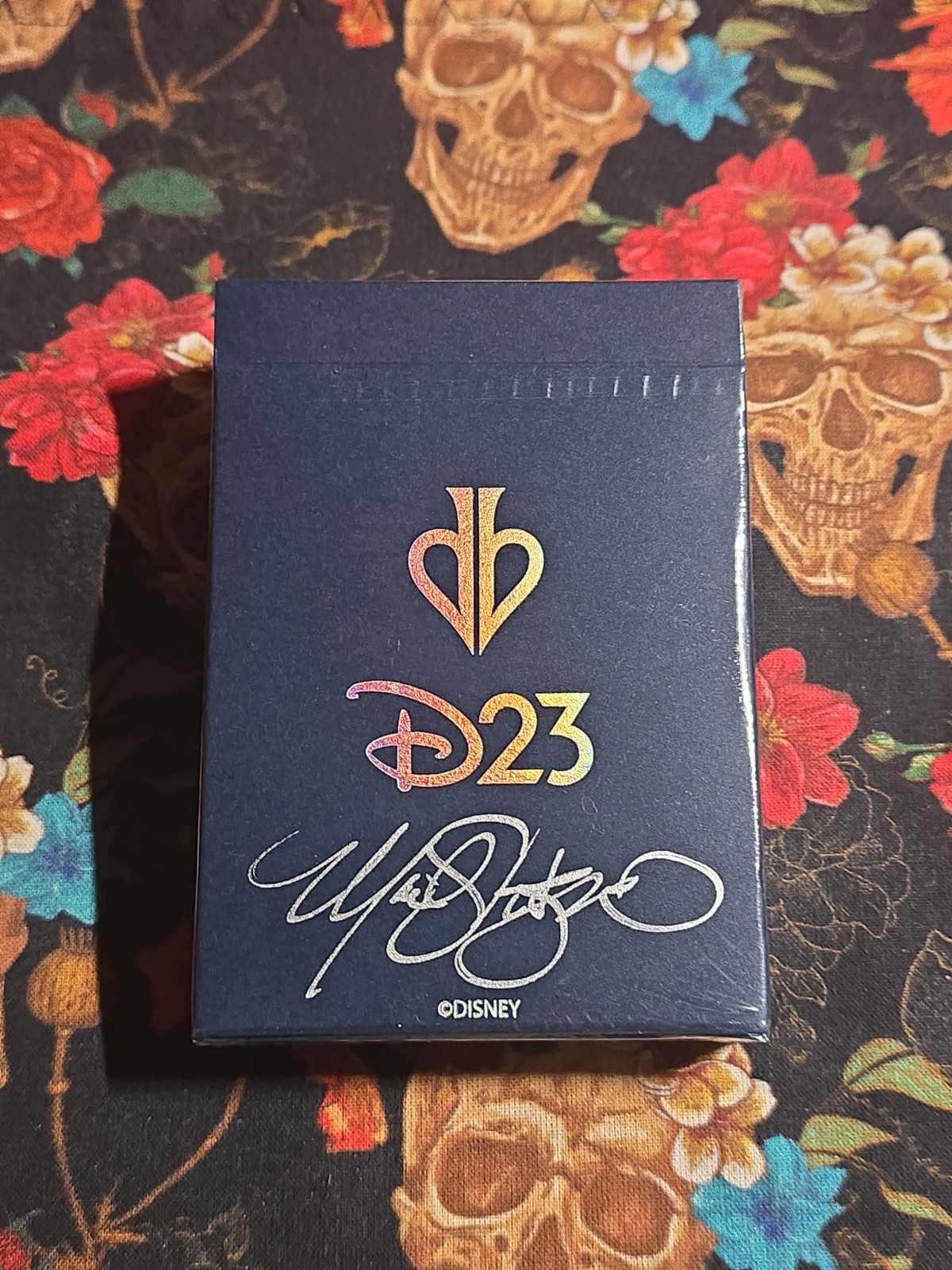 Disney D23 Expo 2024 David Blaine Playing Cards SIGNED By Designer Mark Stutzman