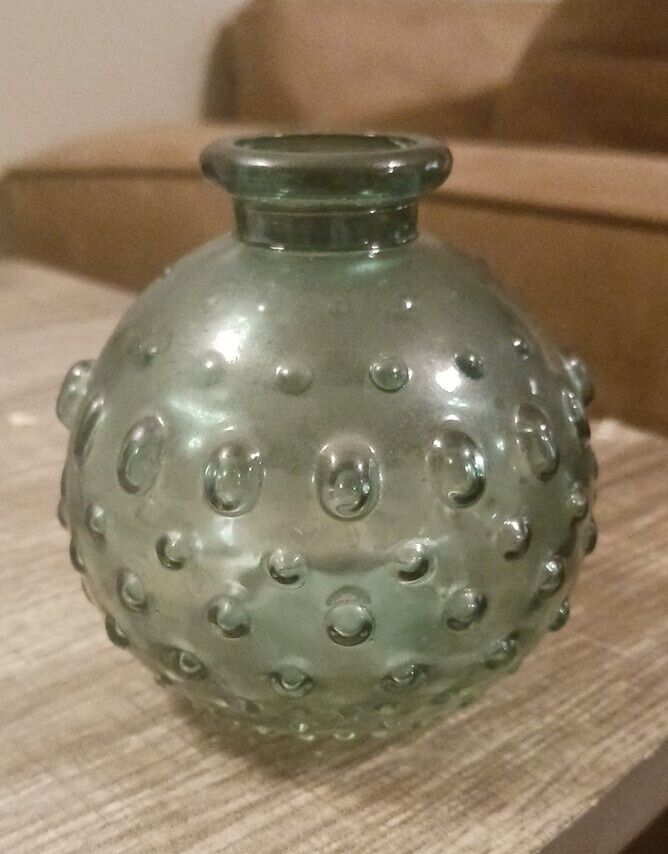 Antique Hobnail Vase Mcm